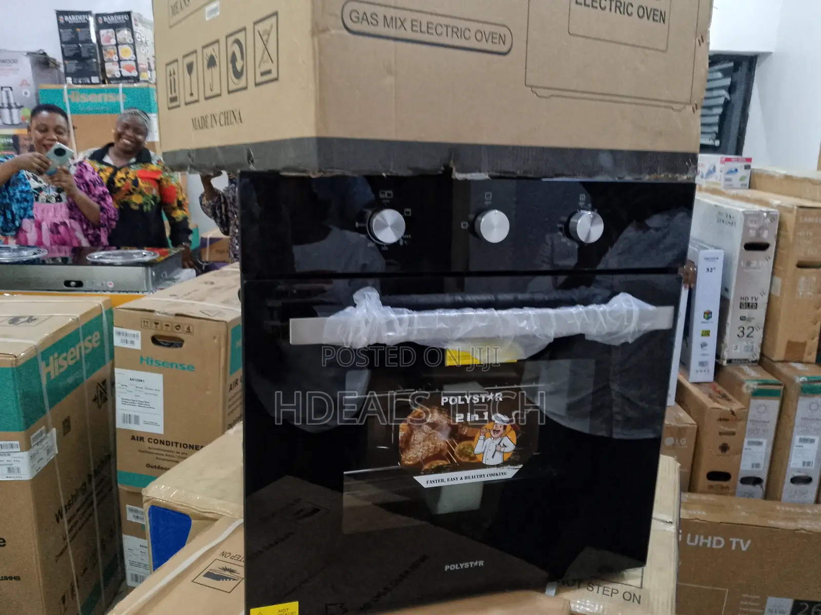 Eco Friendly Polystar Gas Electric Oven