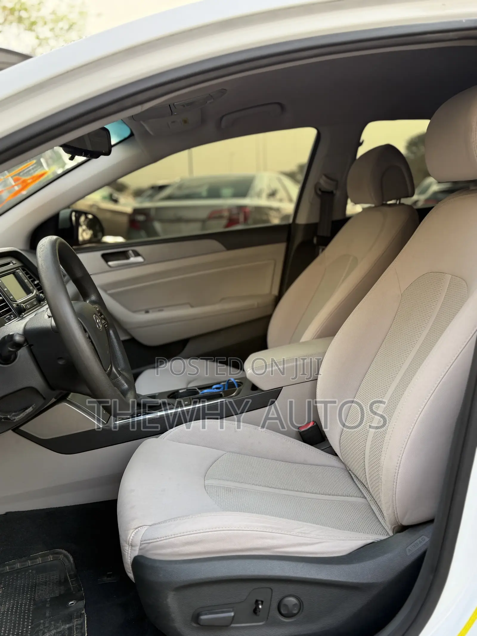 Hyundai Sonata Eco 4dr Sedan (1.6L 4cyl Turbo 7AM) 2015 White