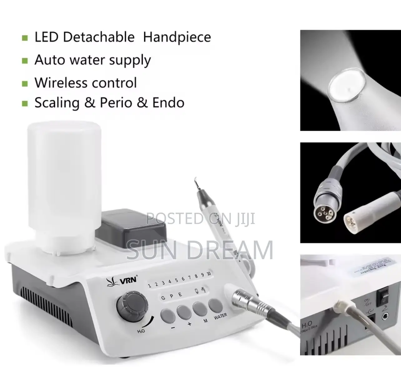 VRN-A8 Dental Wireless Ultrasonic Scaler With Led