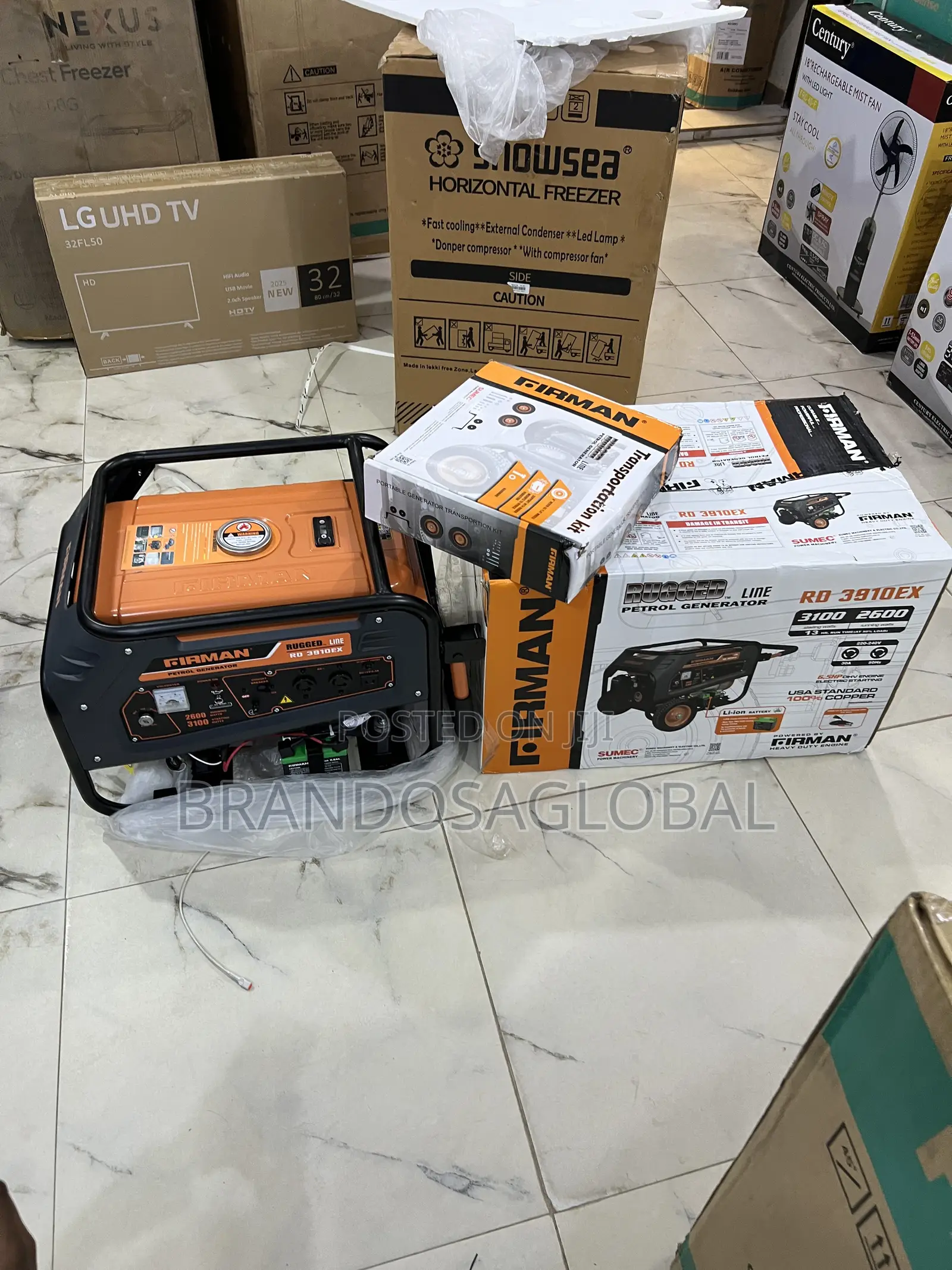 Firman Rd3910ex 2.8kva Petrol Generator - Key Starter