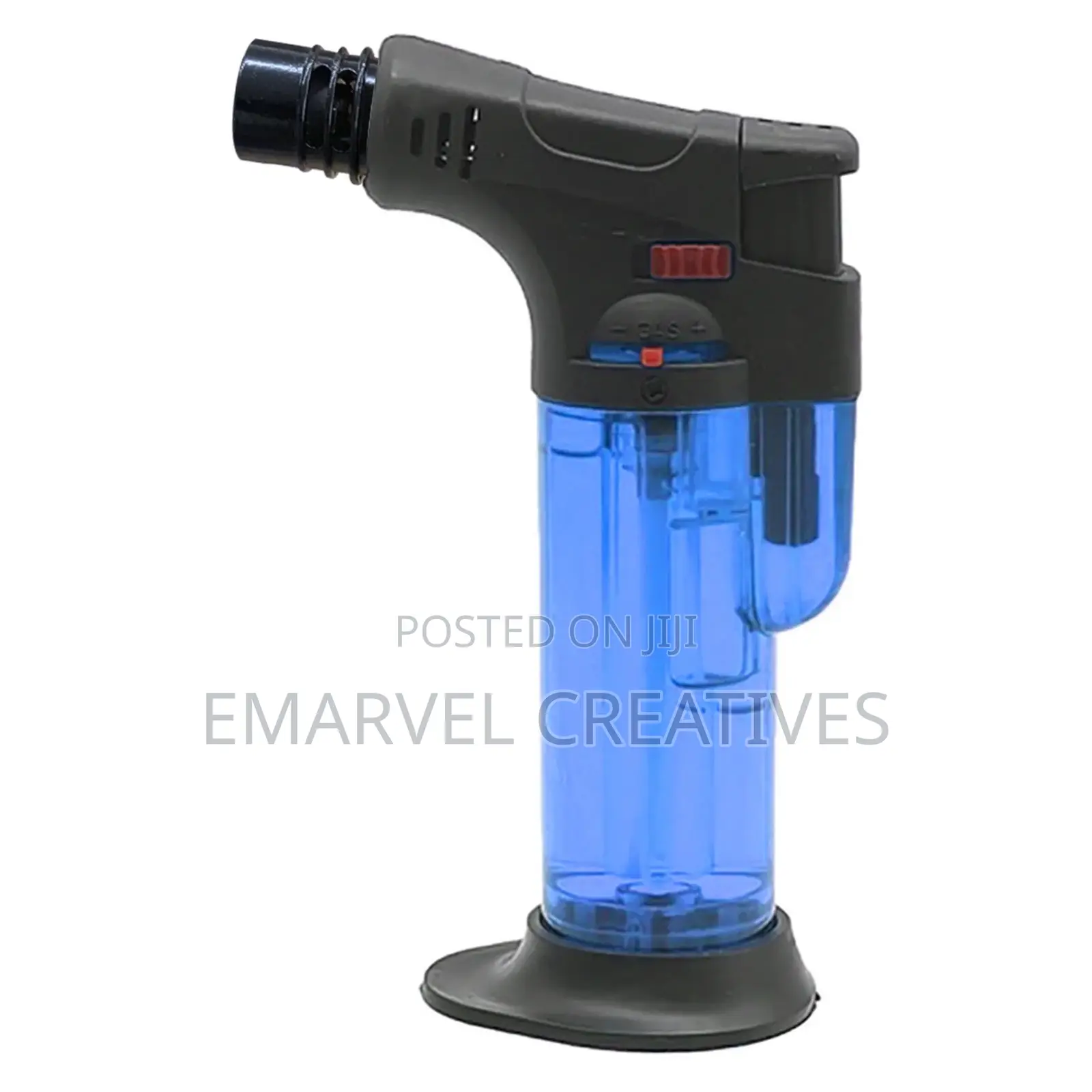 Mini Refillable Windproof Torch Lighter for Candle, Fireplace, Grill