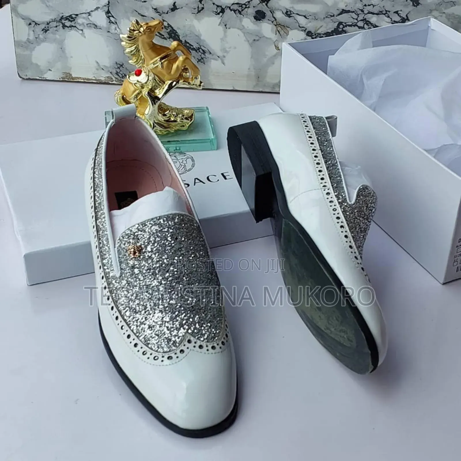 Latest Luxury Design Men's White Footwear