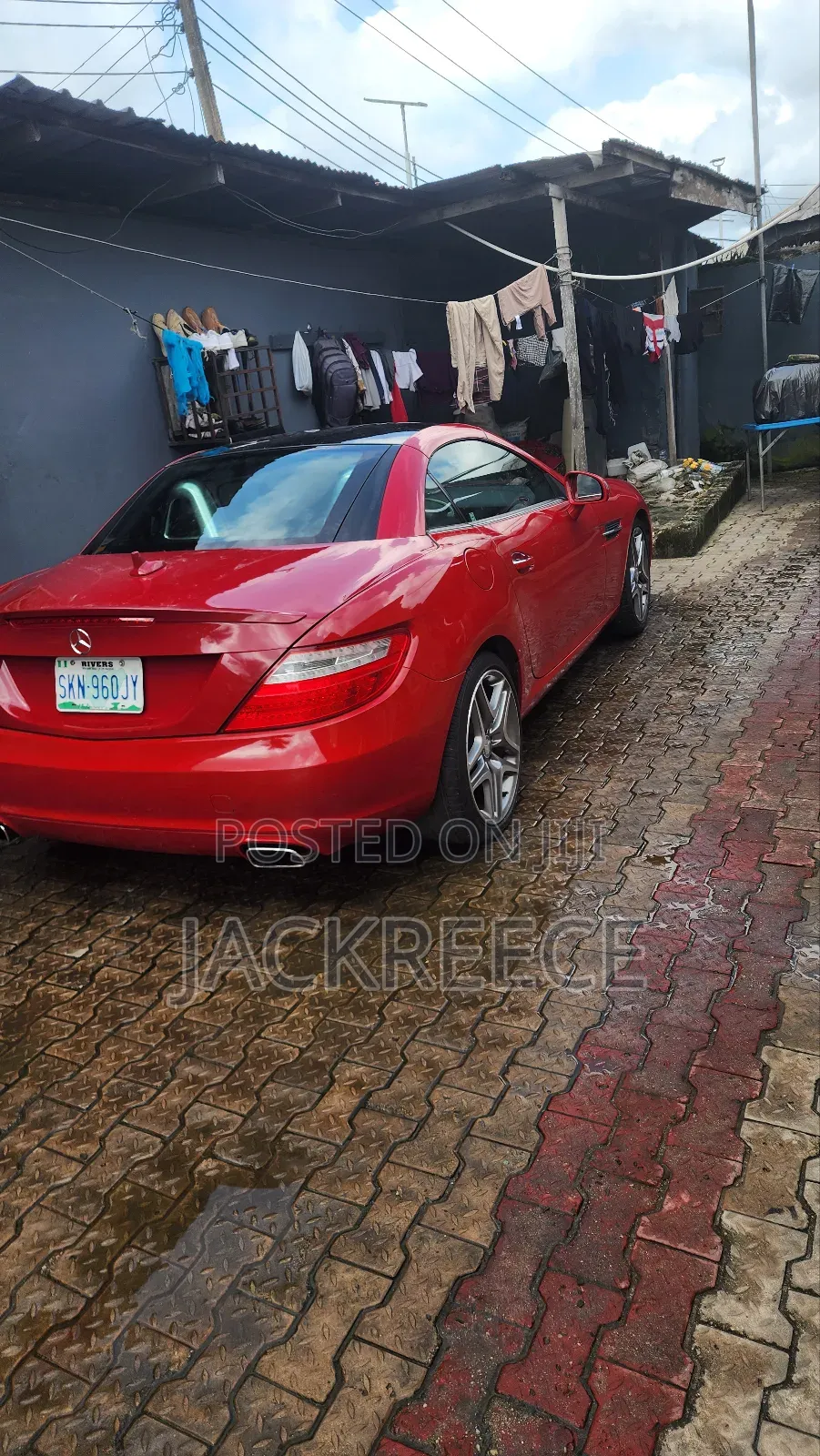 Mercedes-Benz SLK-Class 2012 Red