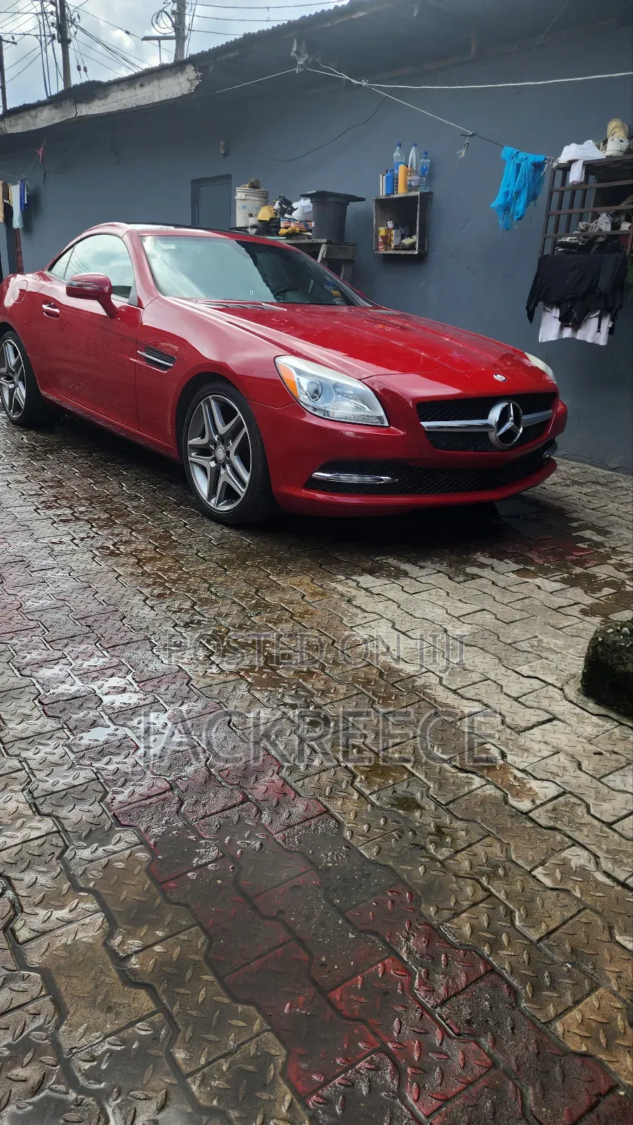 Mercedes-Benz SLK-Class 2012 Red