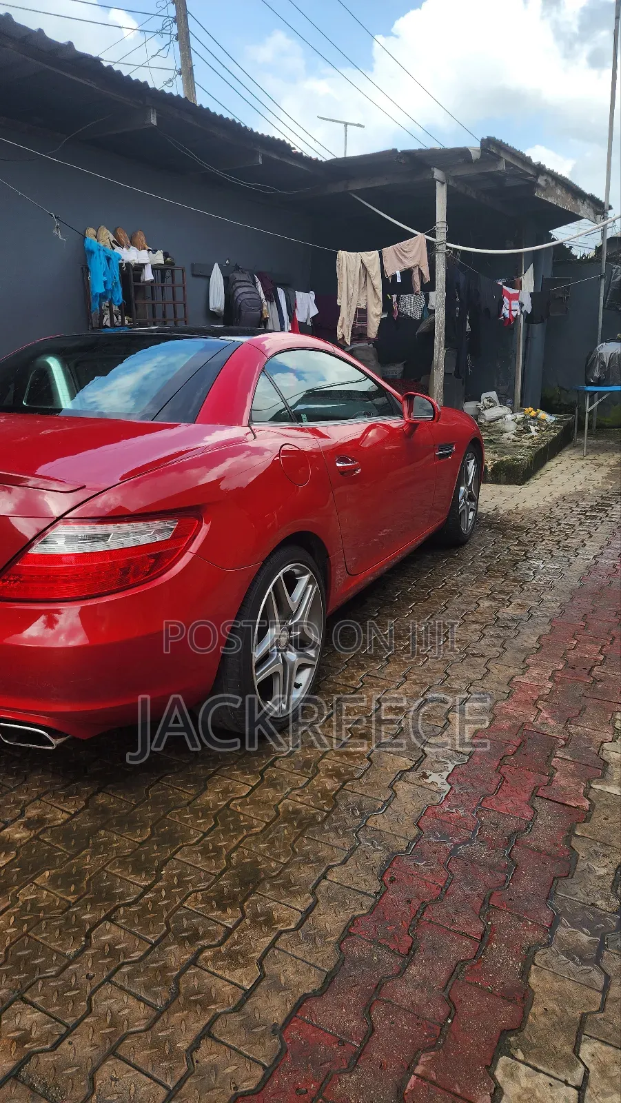 Mercedes-Benz SLK-Class 2012 Red