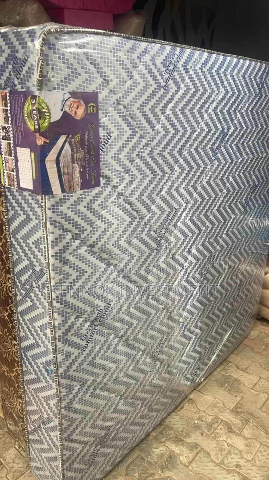 6 by 6 10inches Medium Soft Mattress