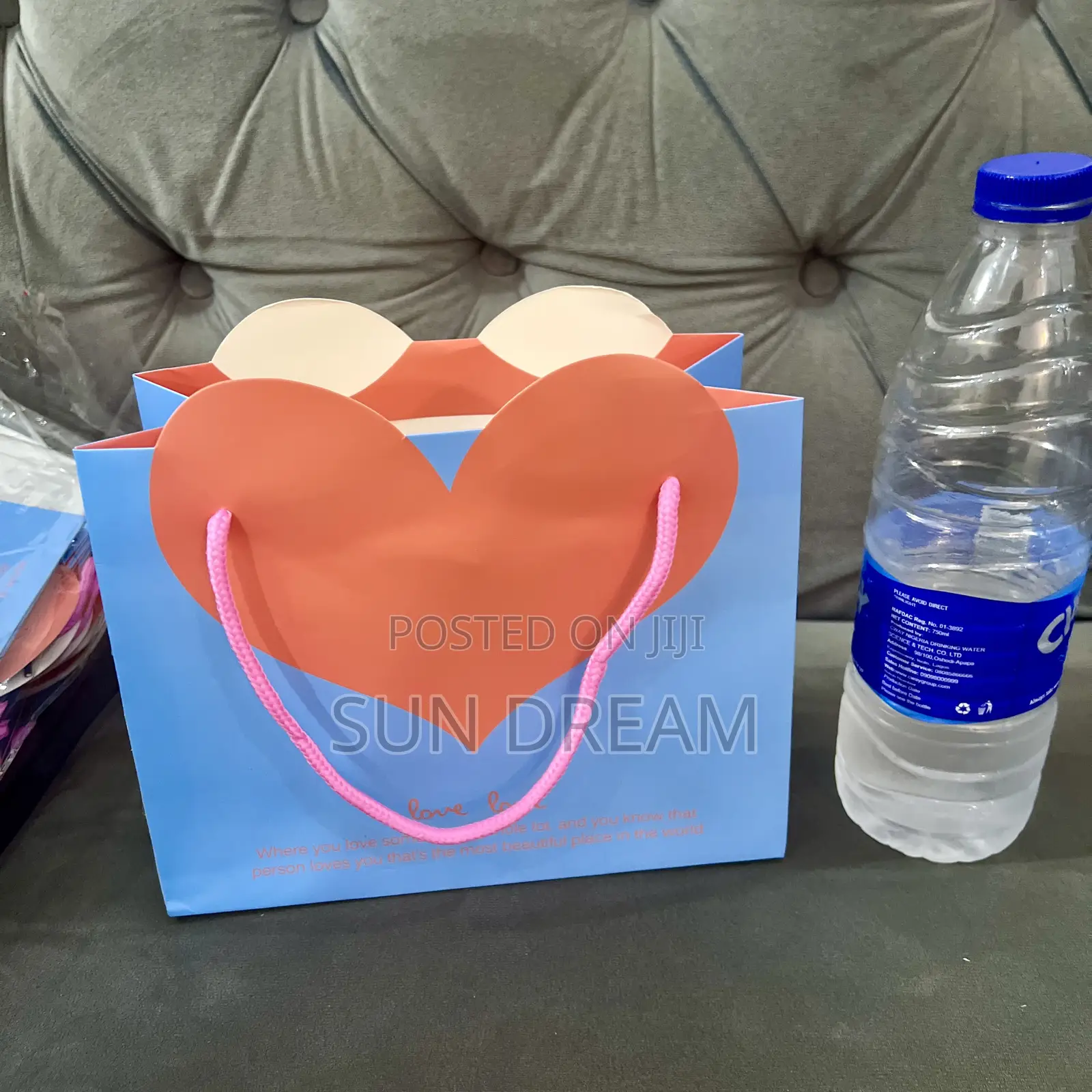 Heart Gift Bag Gift Box Paper Bag Small Size