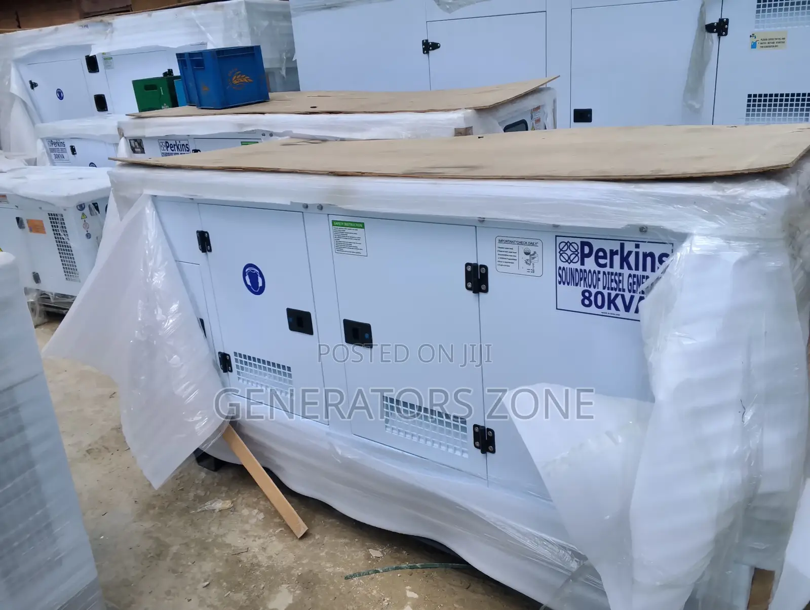 Perkins 80kva Power Hub Soundproof Set