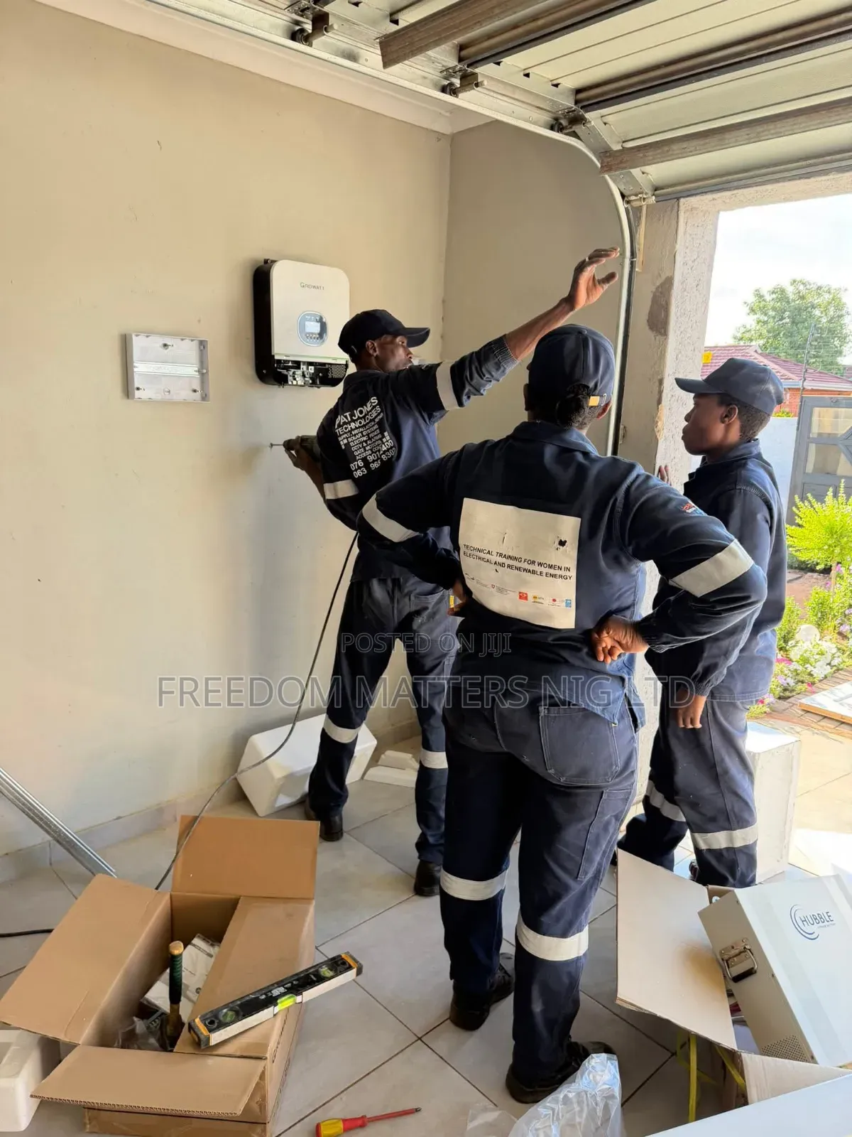 Freedom Solar Panel and Inverter Installation