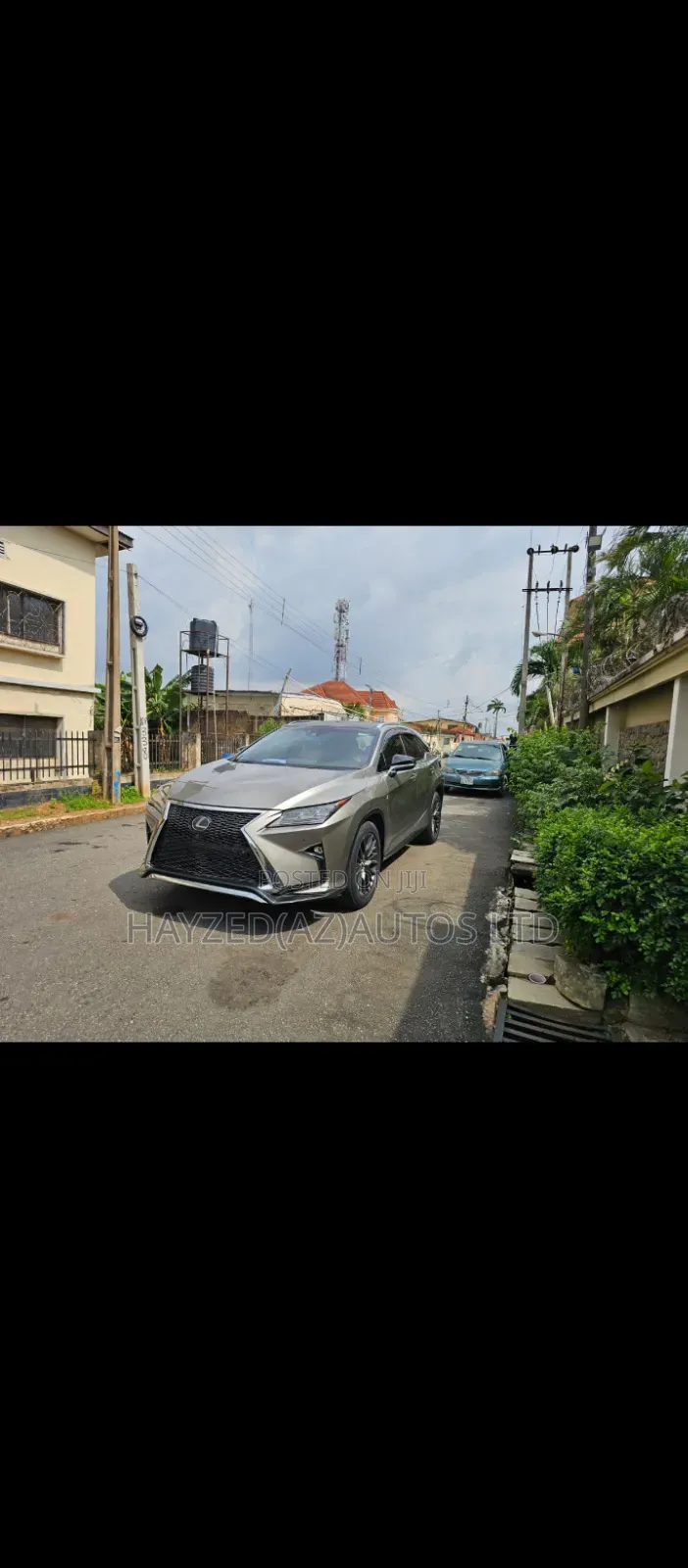 Lexus RX 350 F Sport AWD 2017 Gold