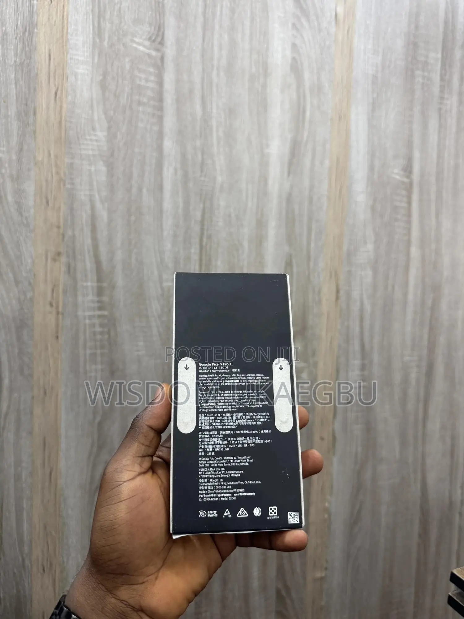 New Google Pixel 9 Pro XL 256 GB Black