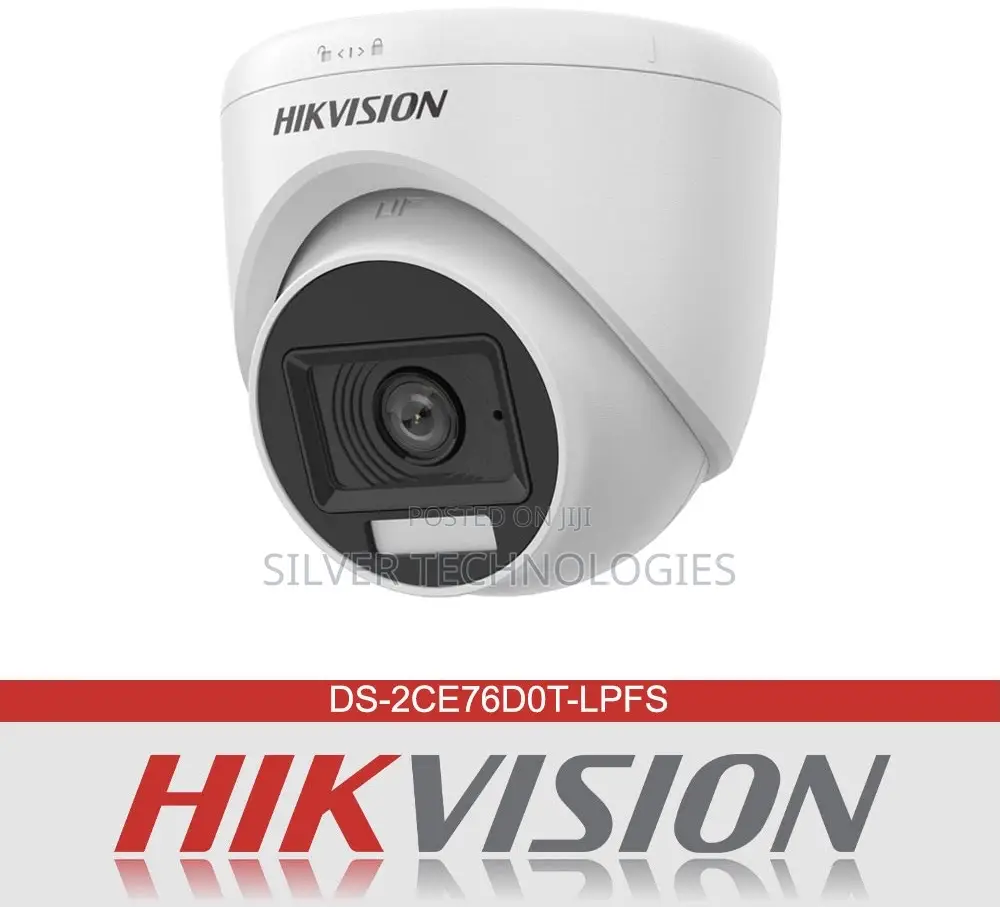 Hikvision 2mp Smart Audio Dome Camera – Ds-2ce76d0t-LPFS (2.8mm)