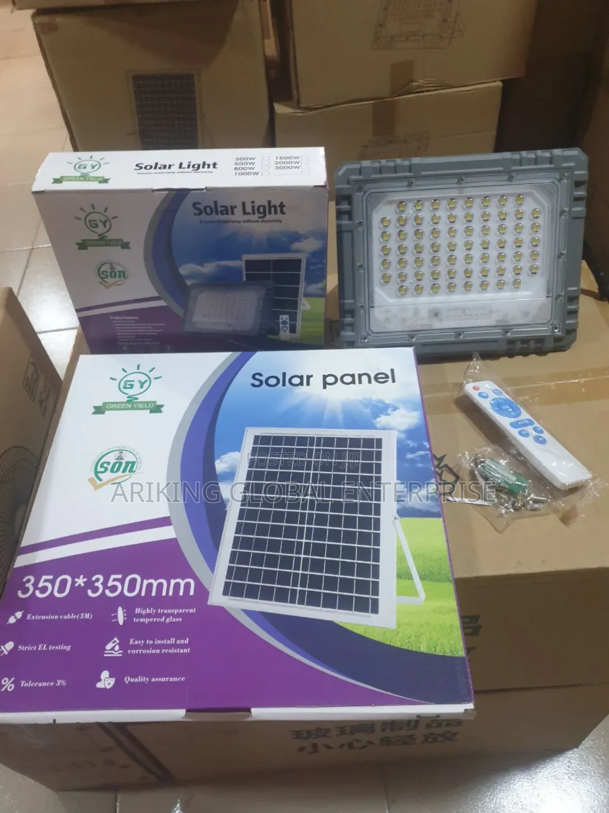 Muiltiple Eyes 300w Solar Flood Light