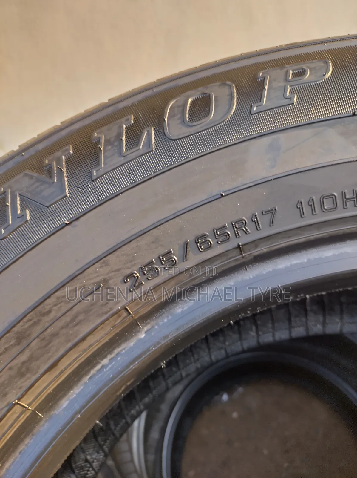 Clean Japanese Used Dunlop Tyre