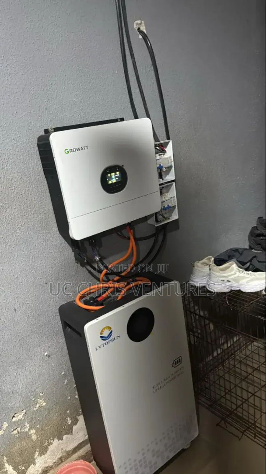 Lvtopsun 15.36kwh Lithium Battery–Original Ready for Installation