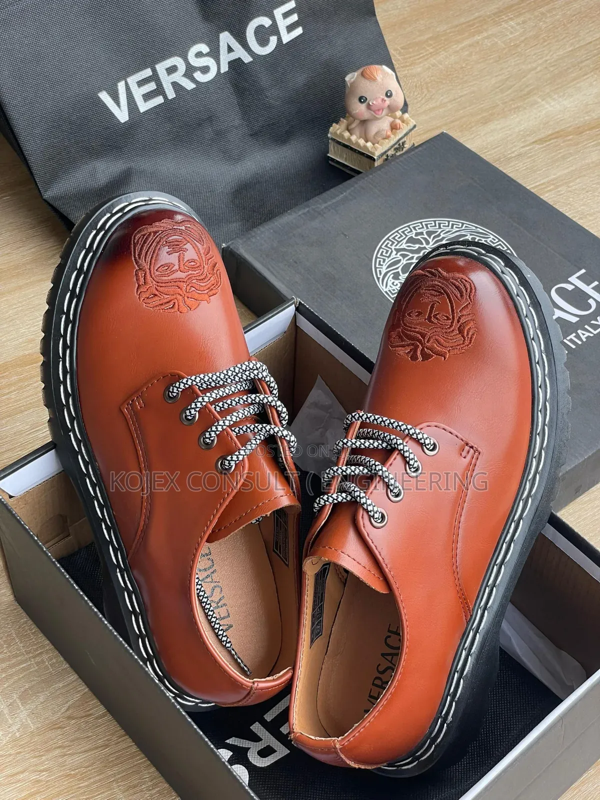 Dr Martin Shoe With Versace Logo