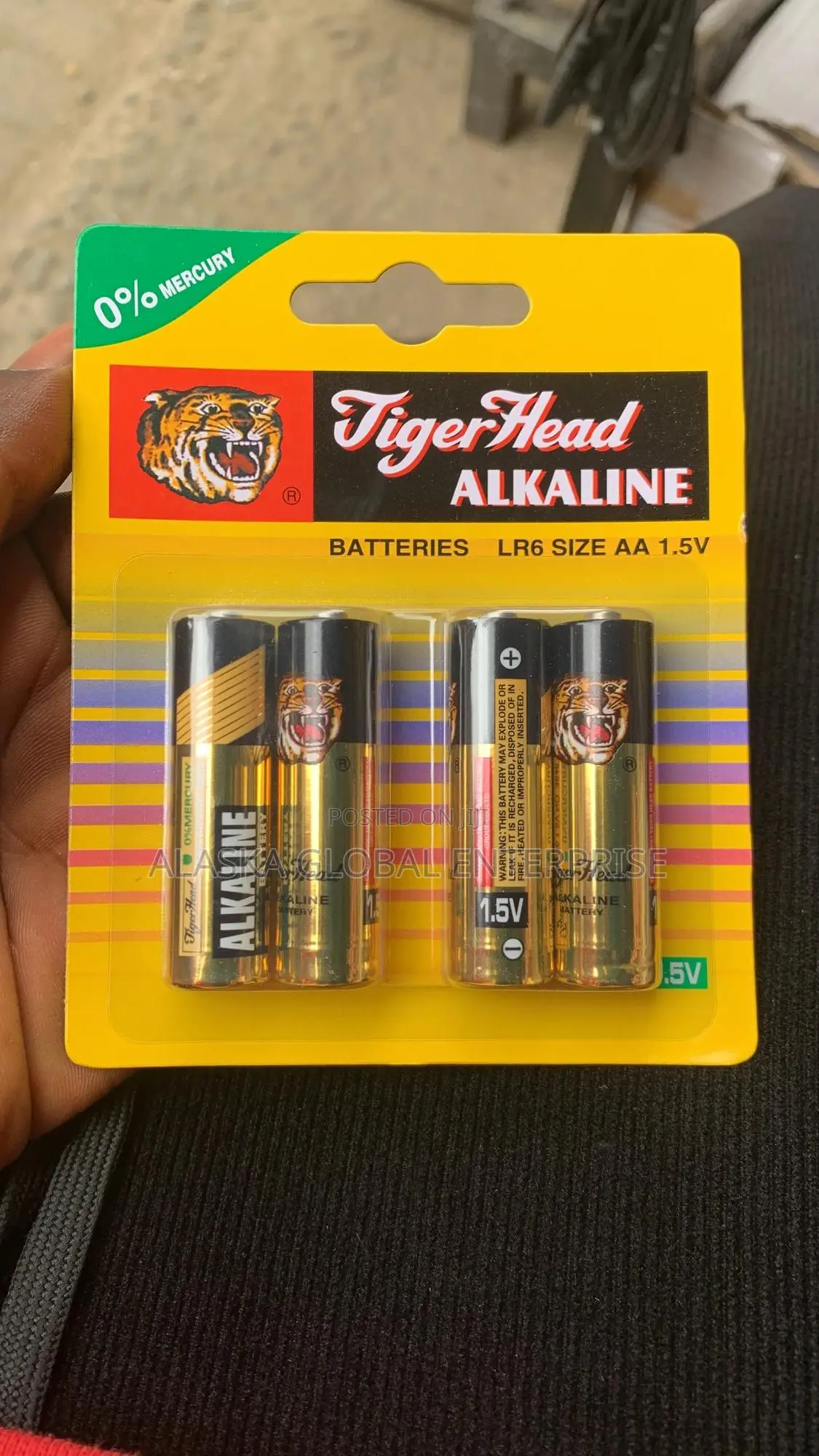 Tiger Alkaline Battery