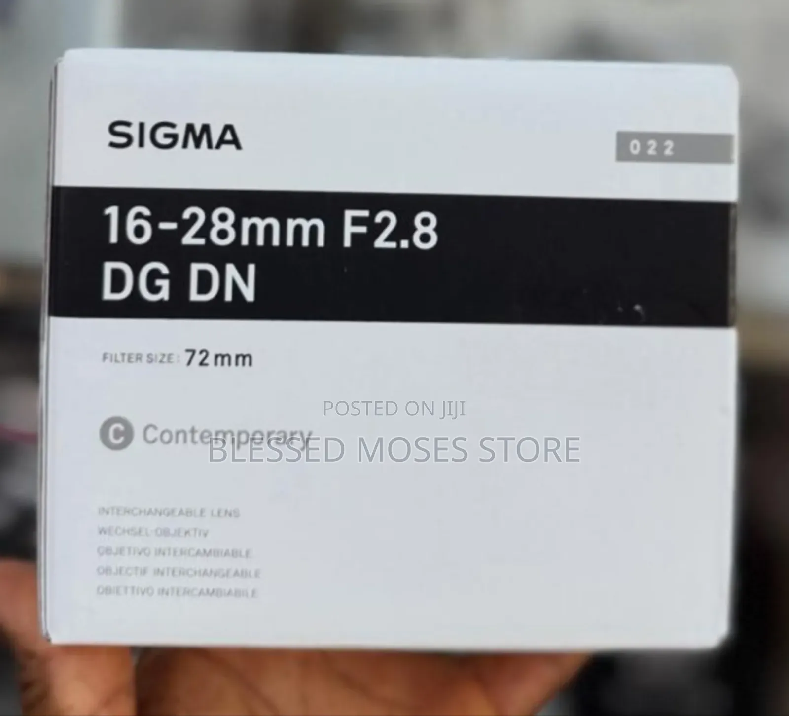 Sigma 16-28 F2.8 Dg Dn