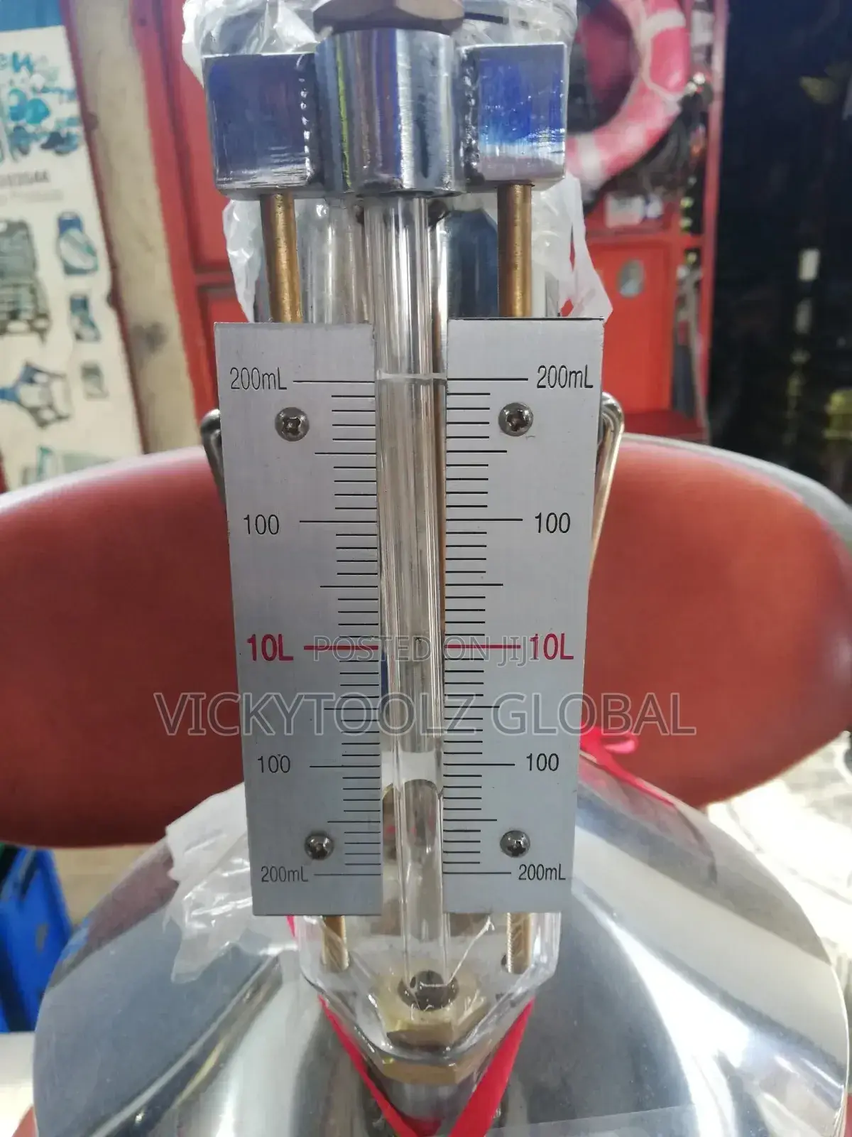Stainless Steel Fuel Measuring Can or Tank Prover