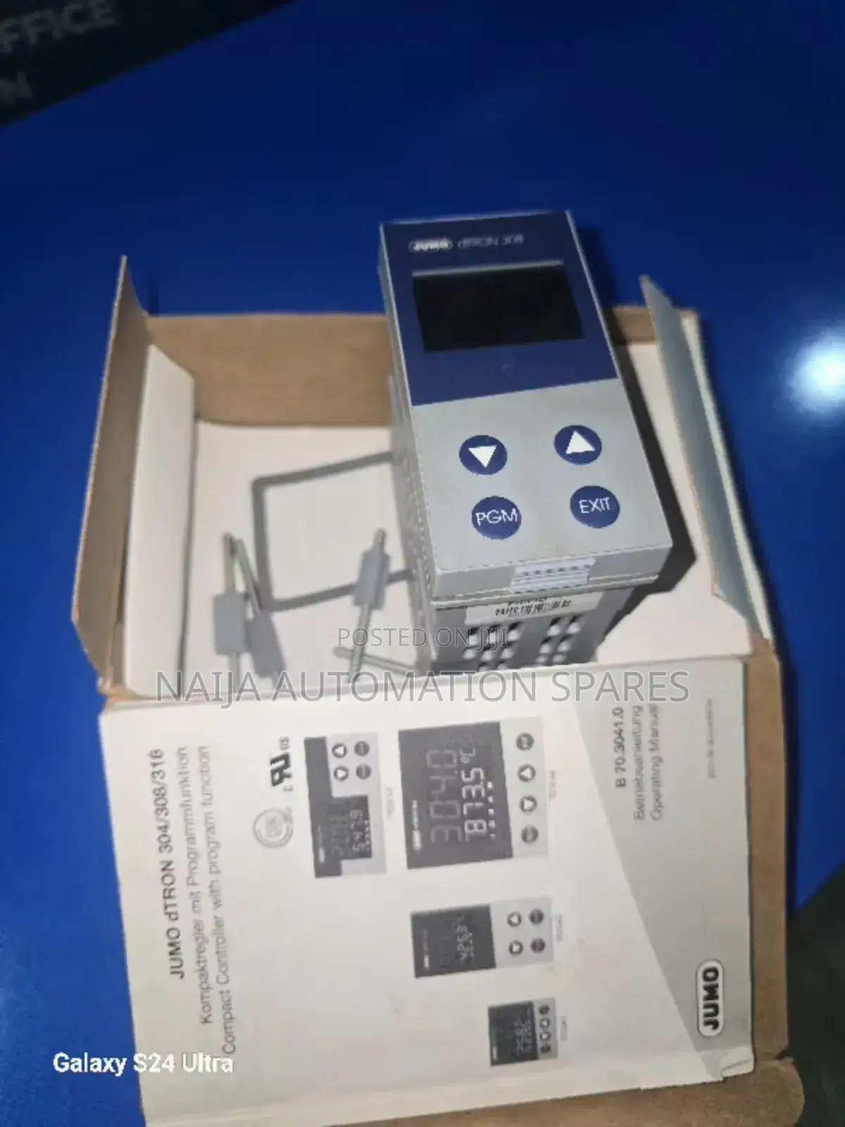 Temperature Controller | Jumo Dtron 308 -400-23/000