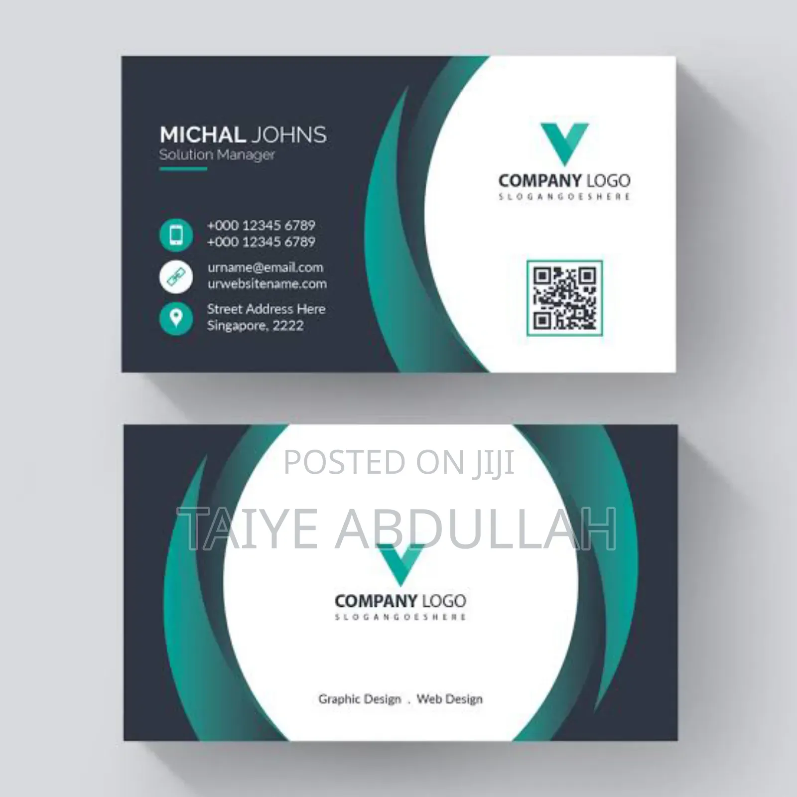 Business Card, Id Card Print
