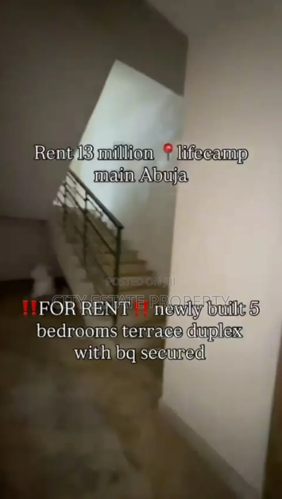 5bdrm Duplex in City Estate, Life Camp for rent