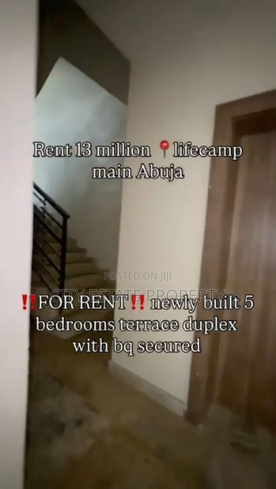 5bdrm Duplex in City Estate, Life Camp for rent