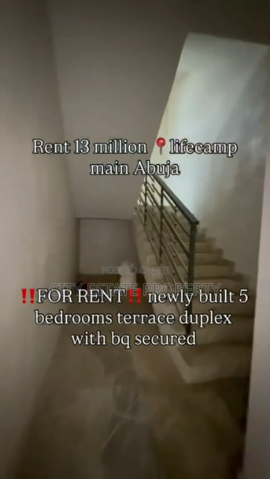 5bdrm Duplex in City Estate, Life Camp for rent