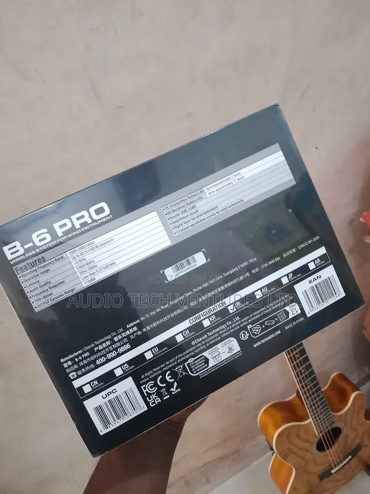 Nux Effect B6 Pro Saxophone Mic