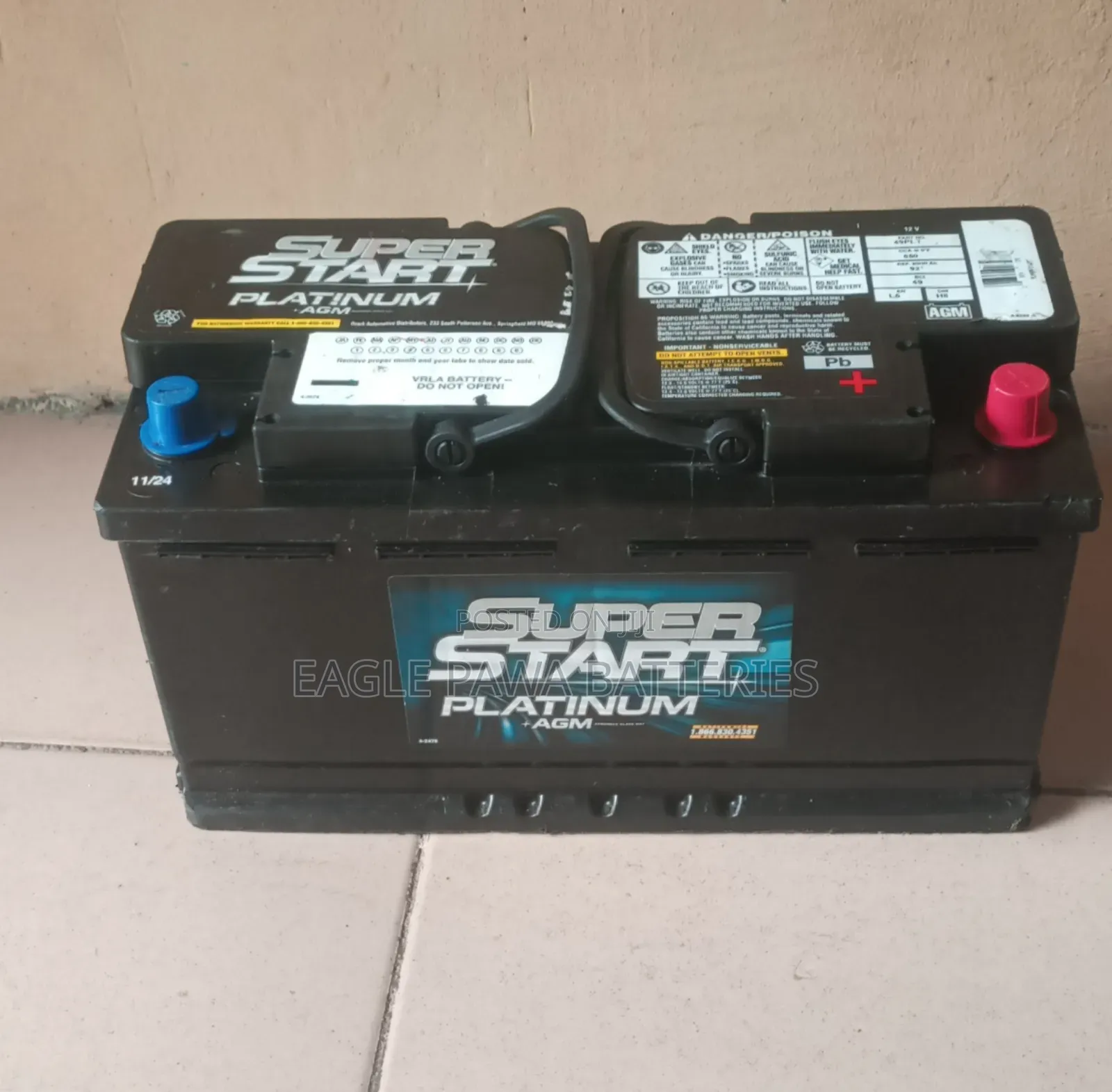 Super Start Agm Battery 95ah