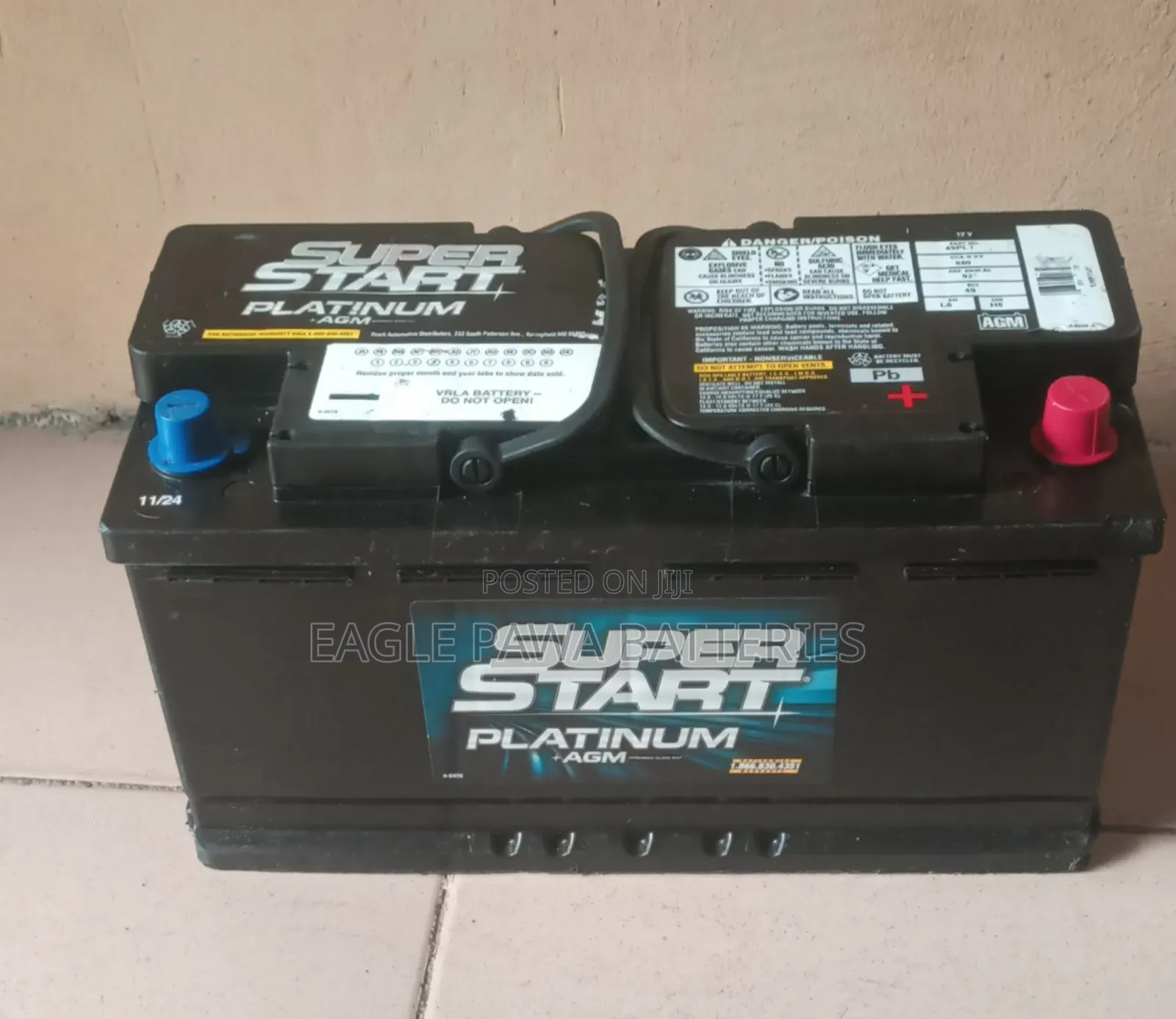Super Start Agm Battery 95ah