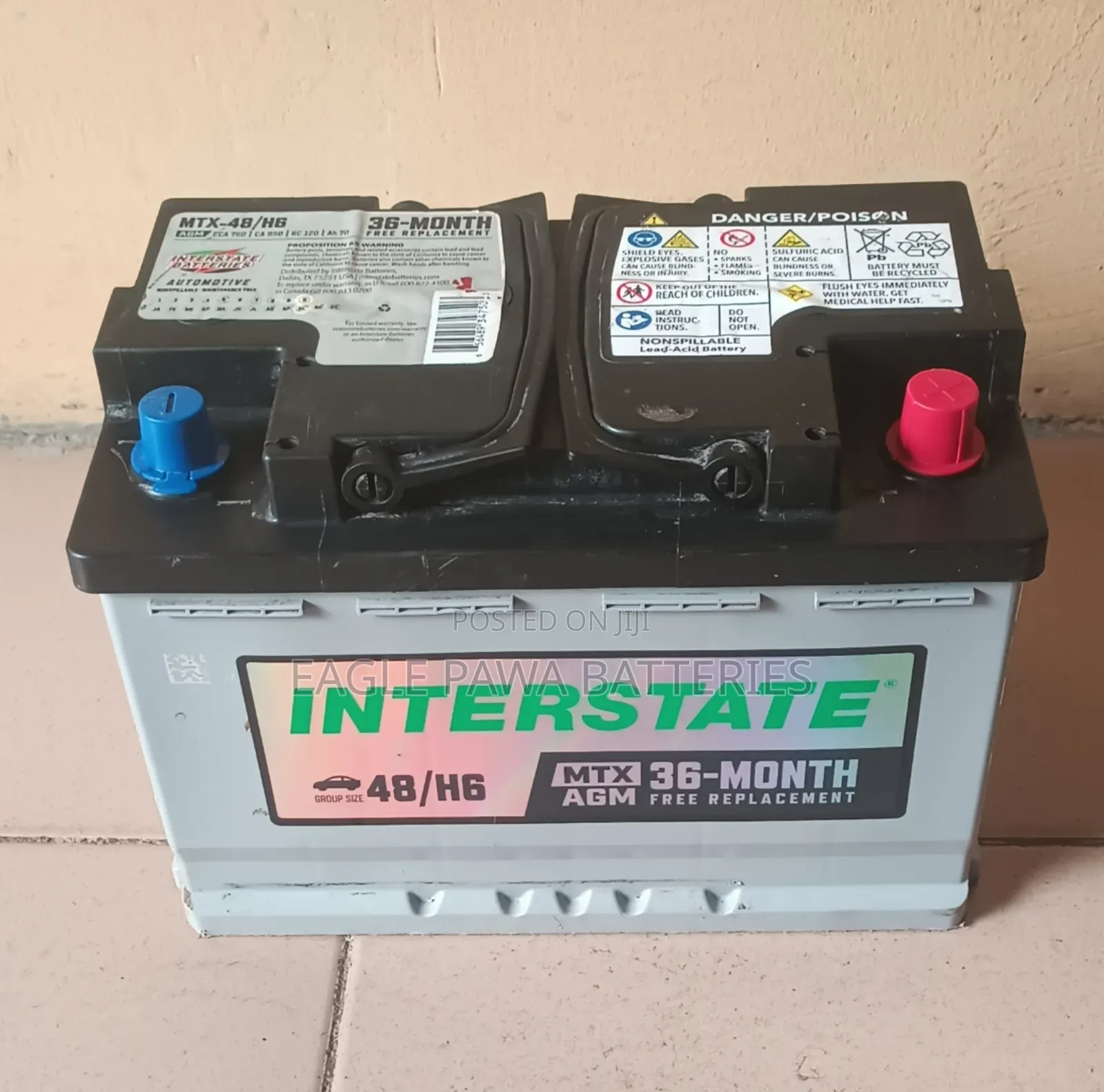 Interstate Agm Battery 70ah