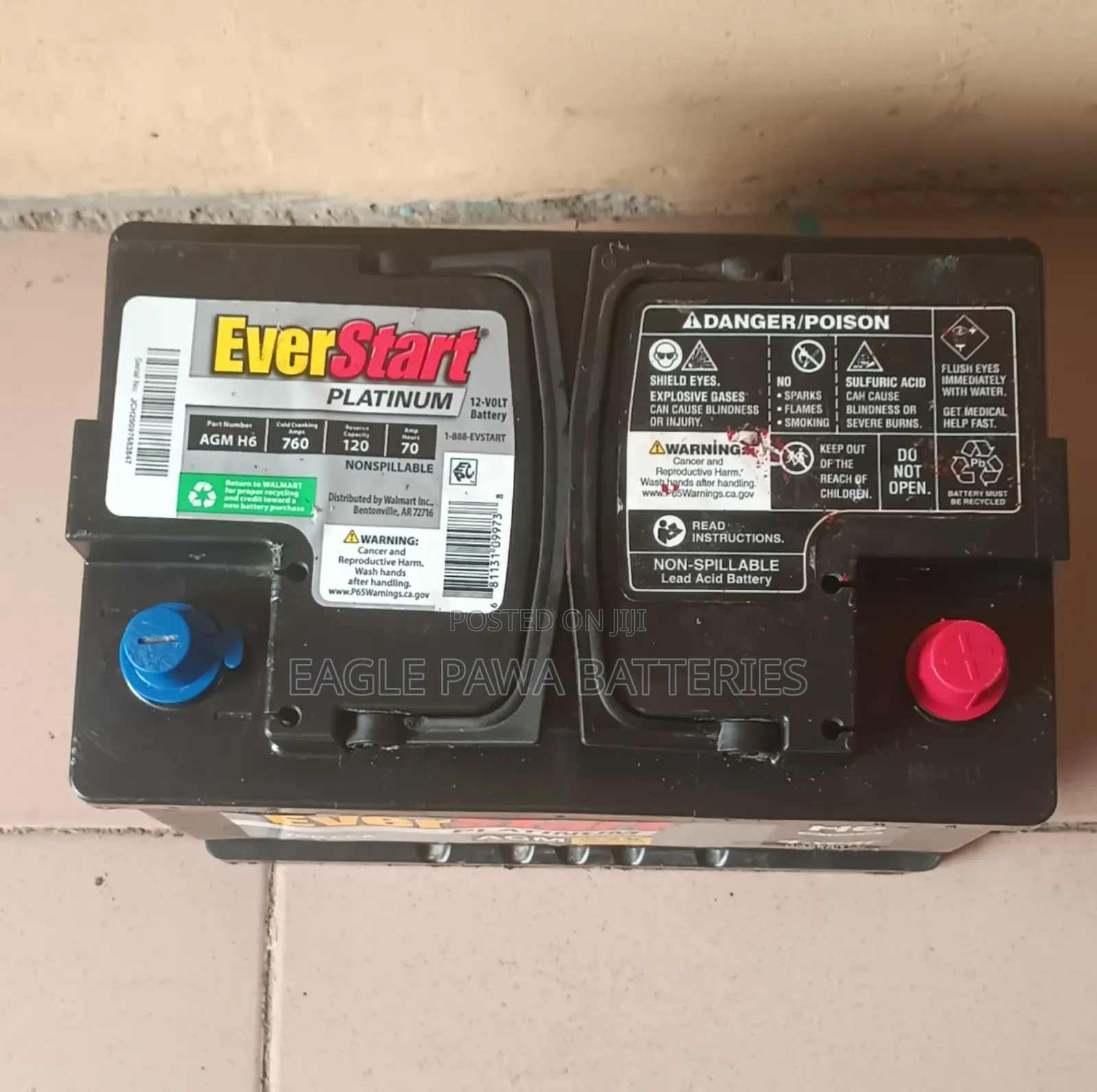 Everstart Agm Battery 70ah