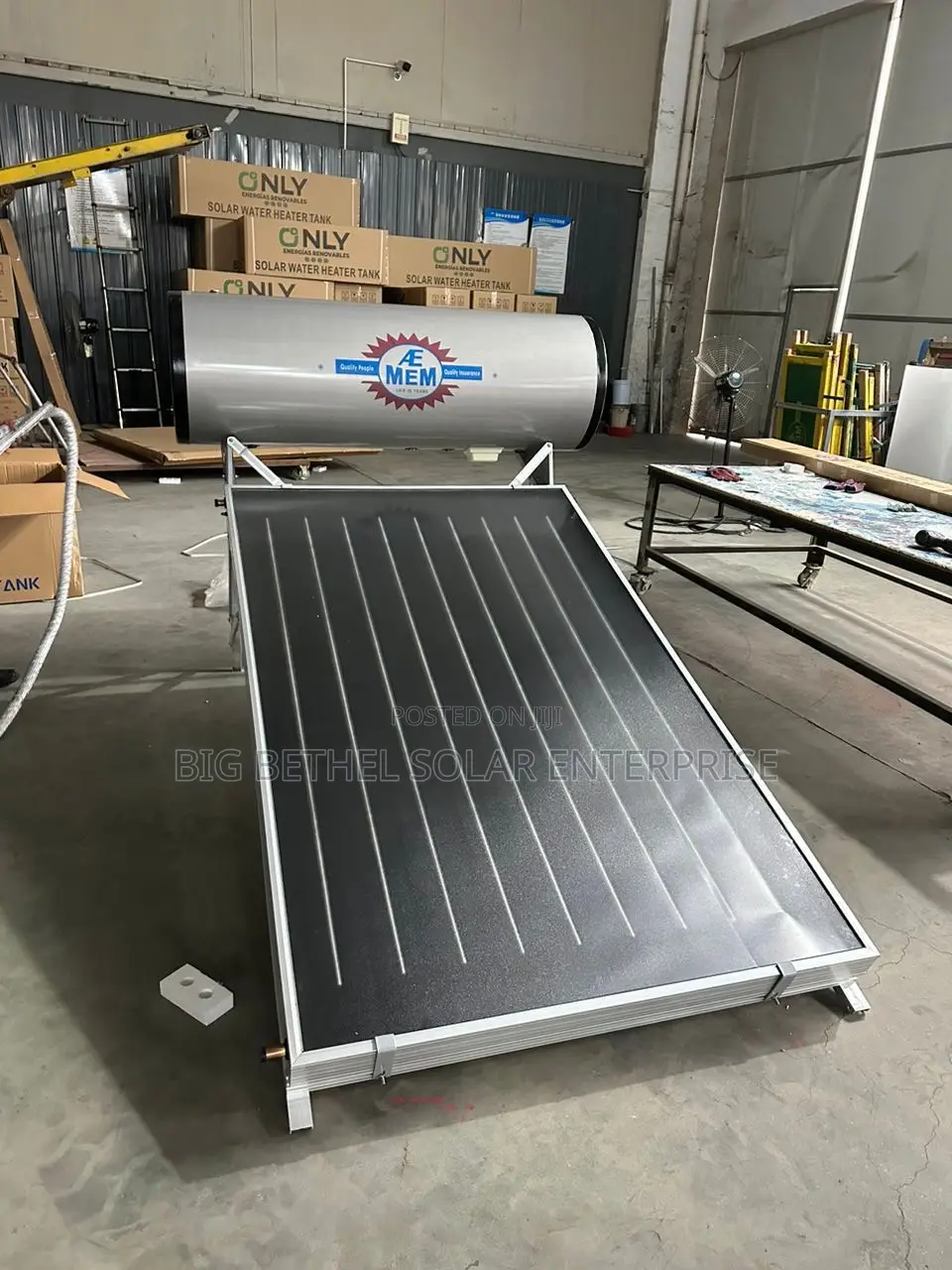 200l Pressurized Flat Plate Solar Water.