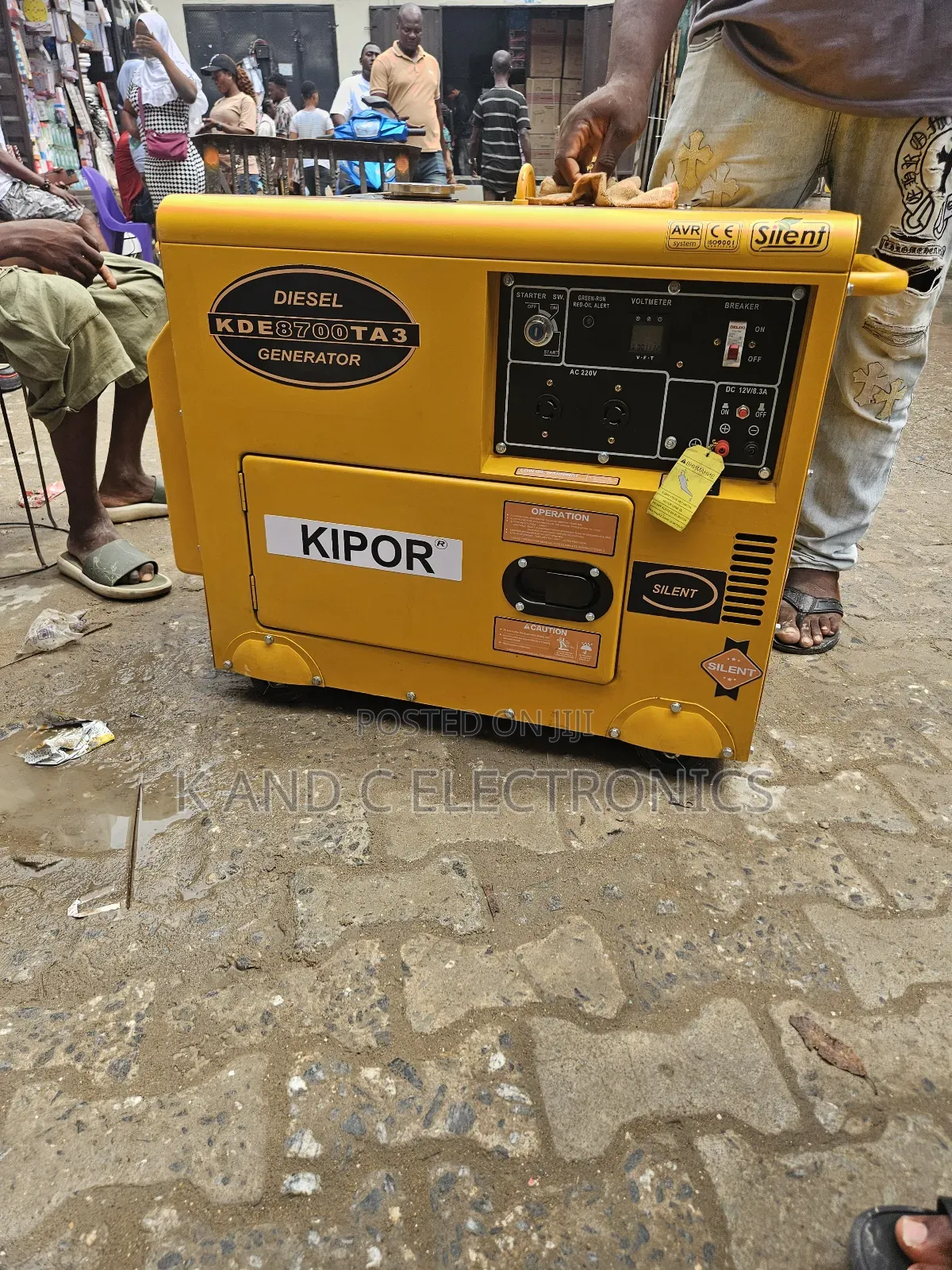 Kipor 10kva Diesel Soundproof Generator 100%Copper Wire