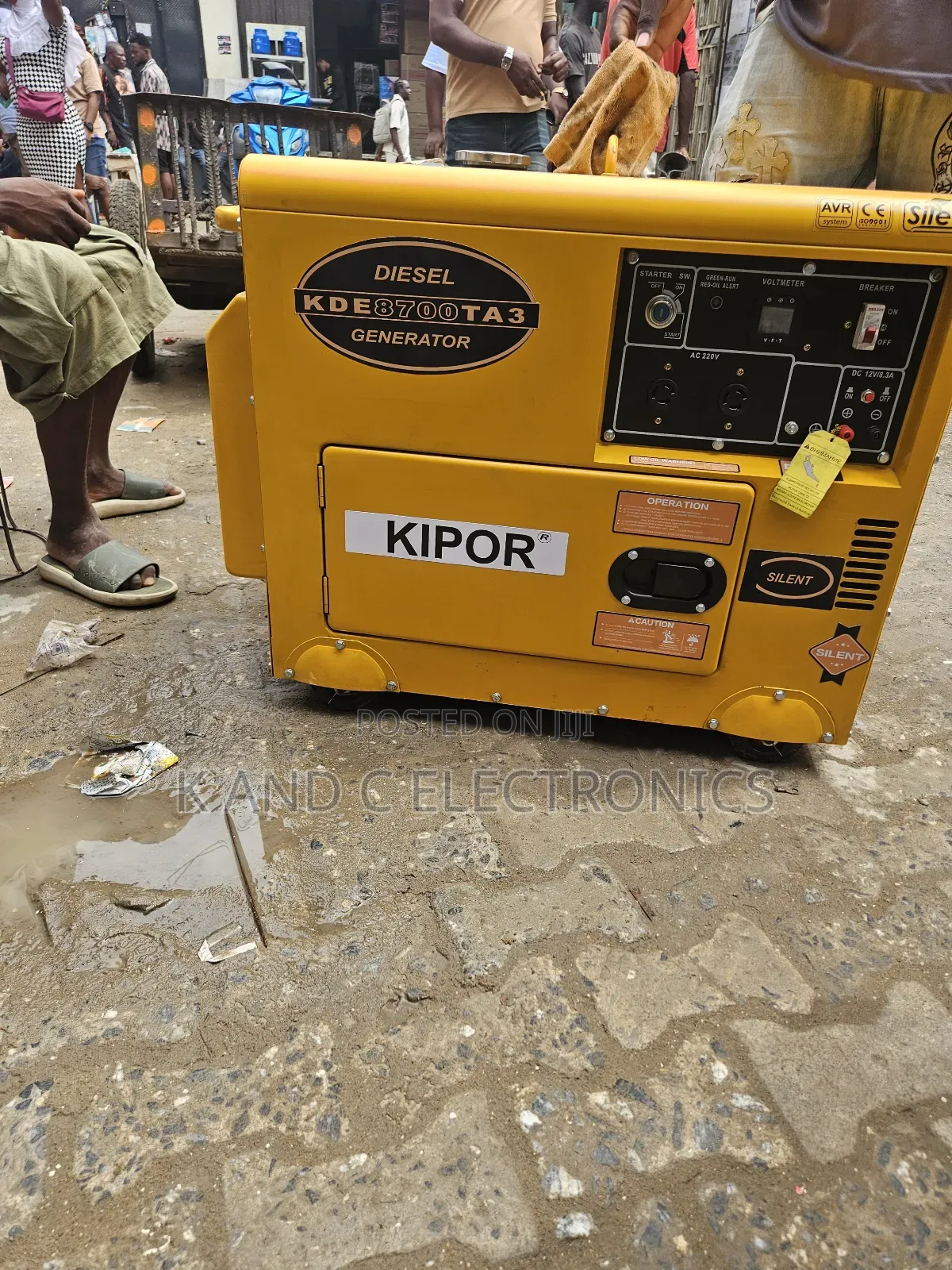 Kipor 10kva Diesel Soundproof Generator