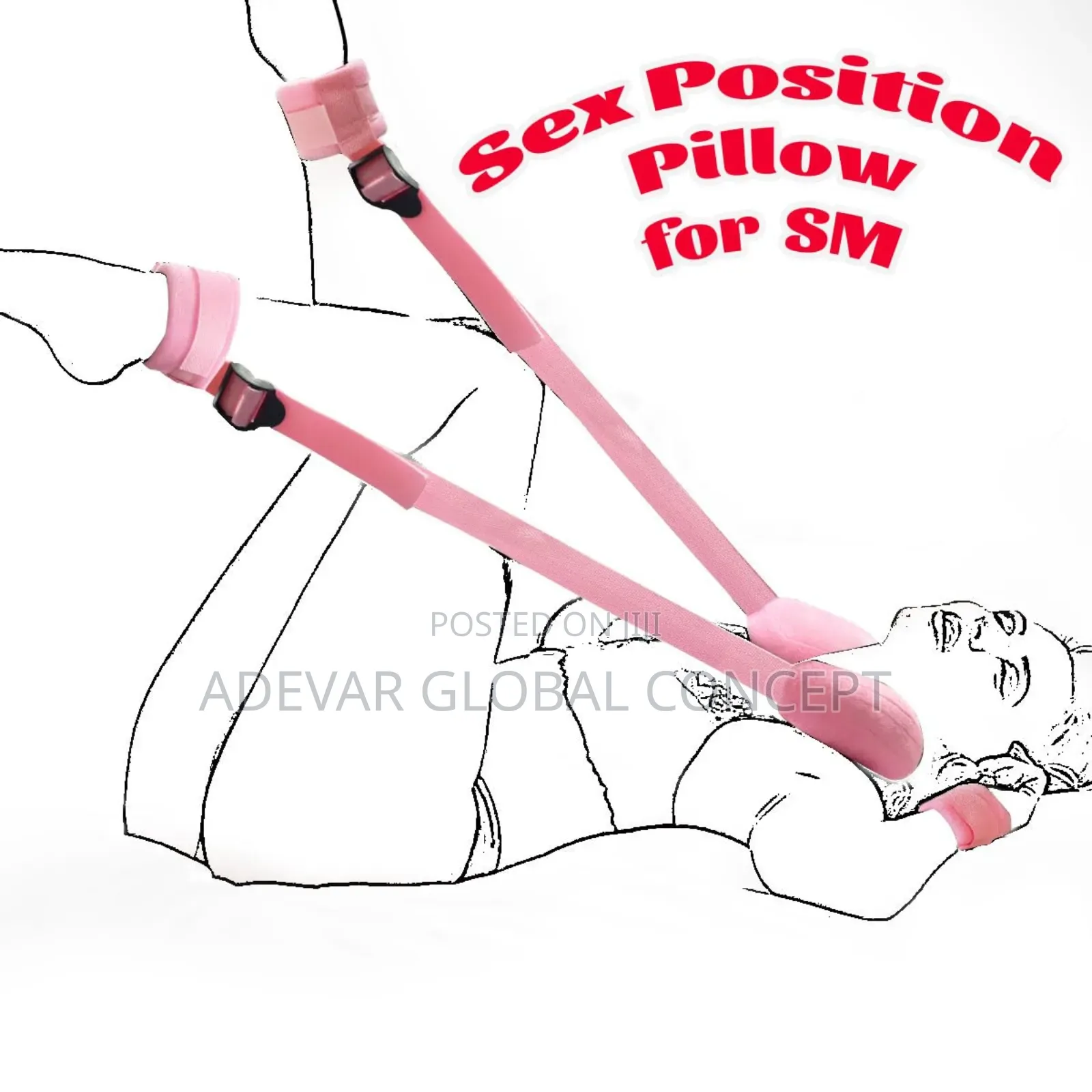 Pillow Protect Neck Open Leg Hand BDSM Kits for Women