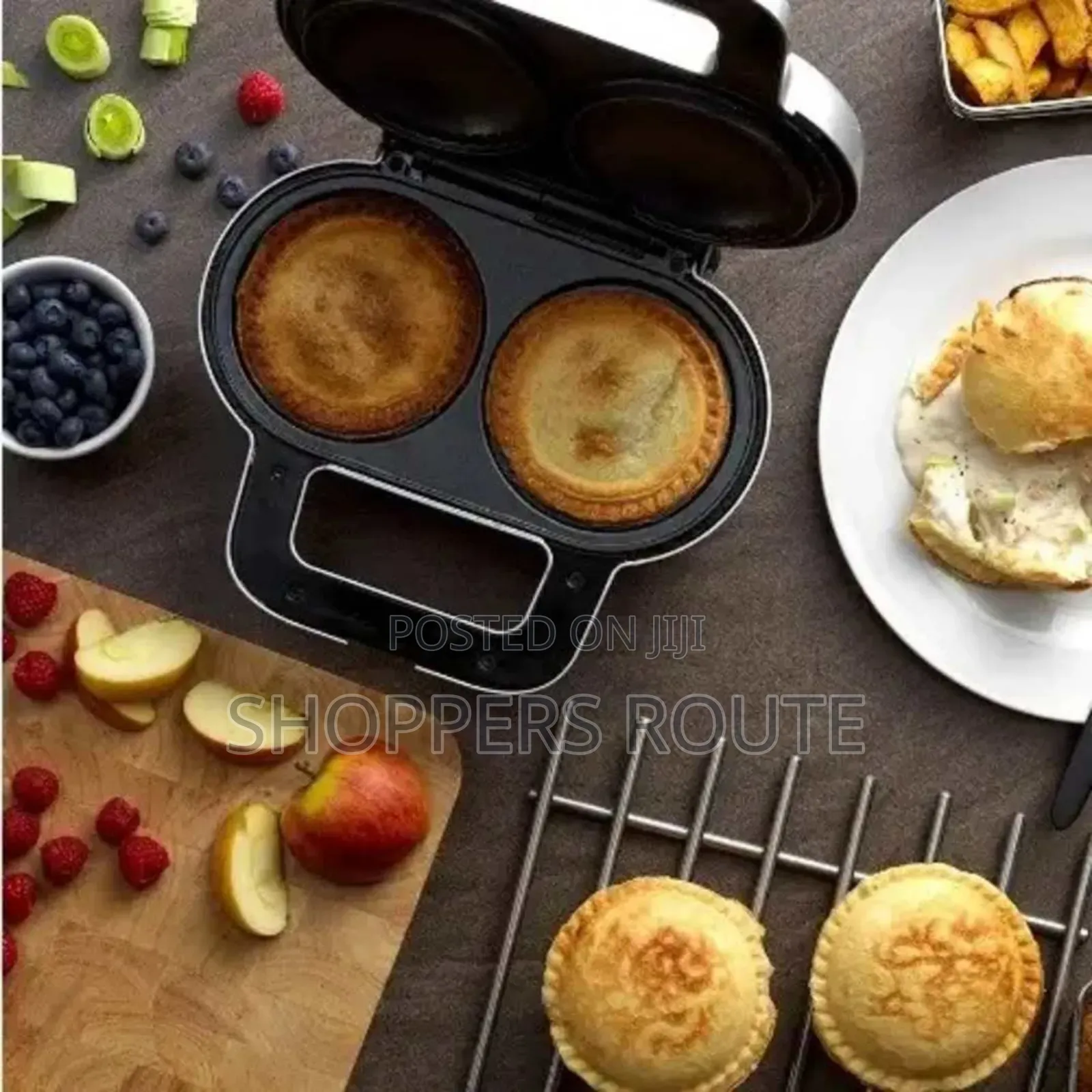Progress Double Deep Fill Non-Stick Pie Maker