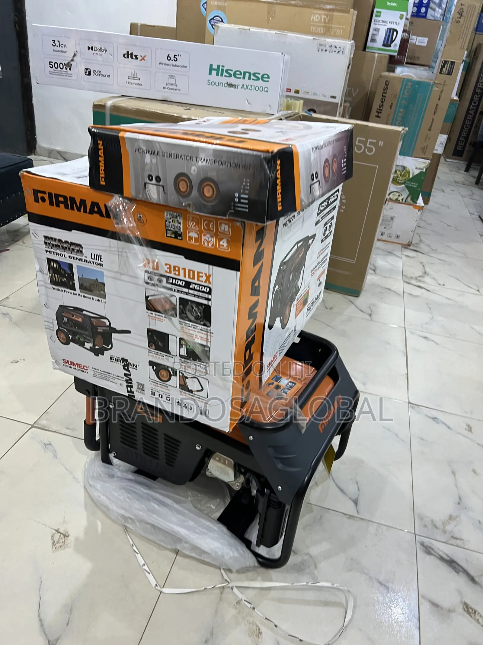 Firman Rd3910ex 2.8kva Gen With Long Lifespan Engine