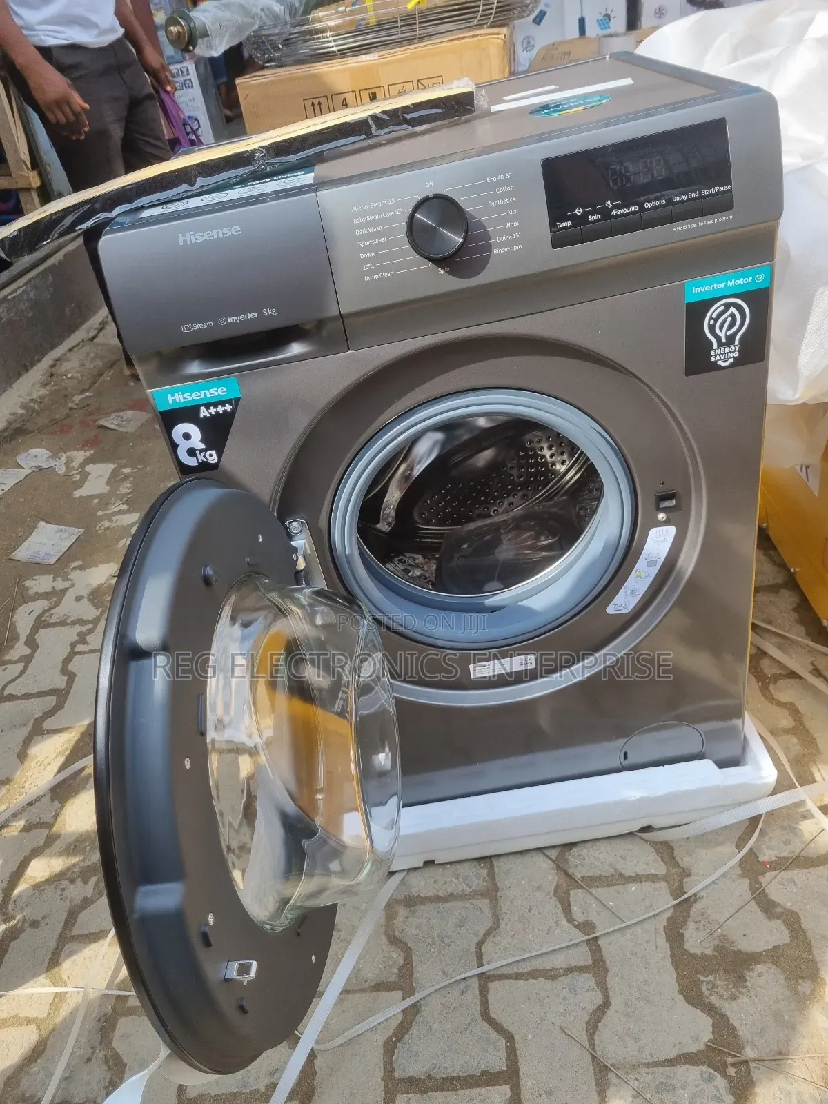 8kg Hisense Wash and Spin Washing Machine