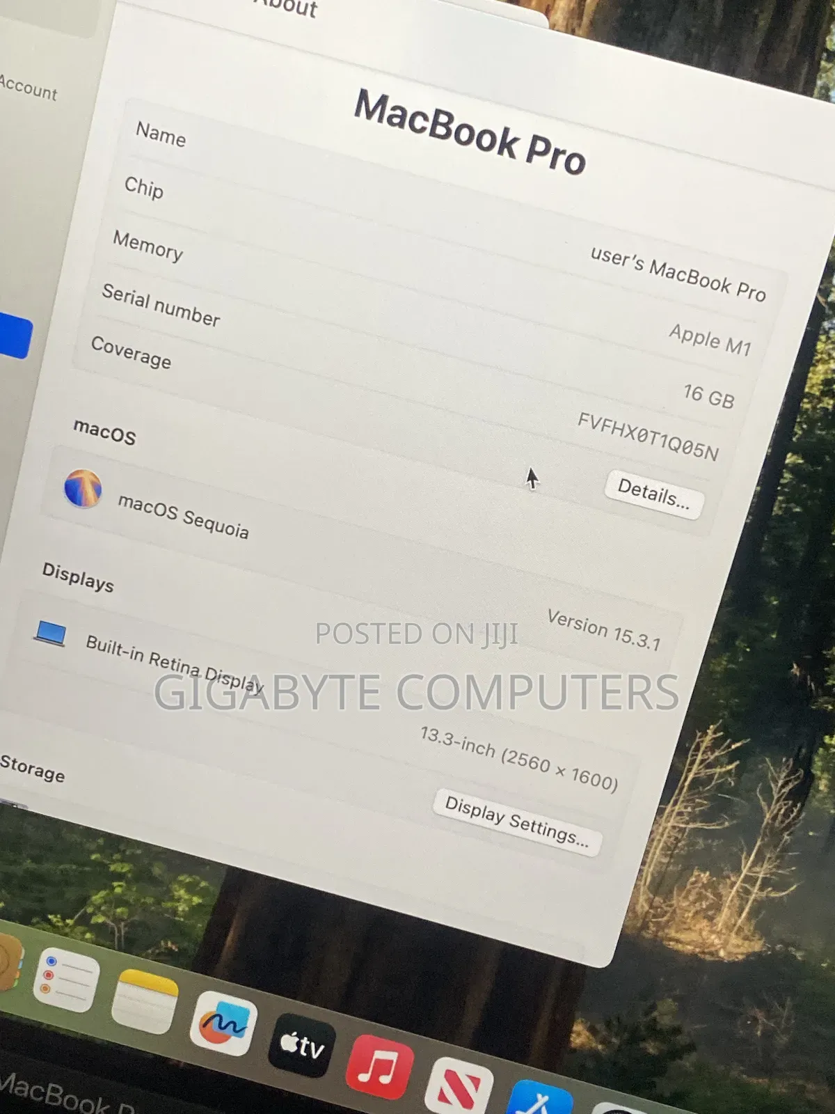 Laptop Apple MacBook Pro 2021 M1 16GB Apple M1 SSD 256GB
