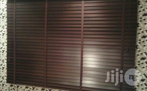 Wooden Blind Interior Decorations