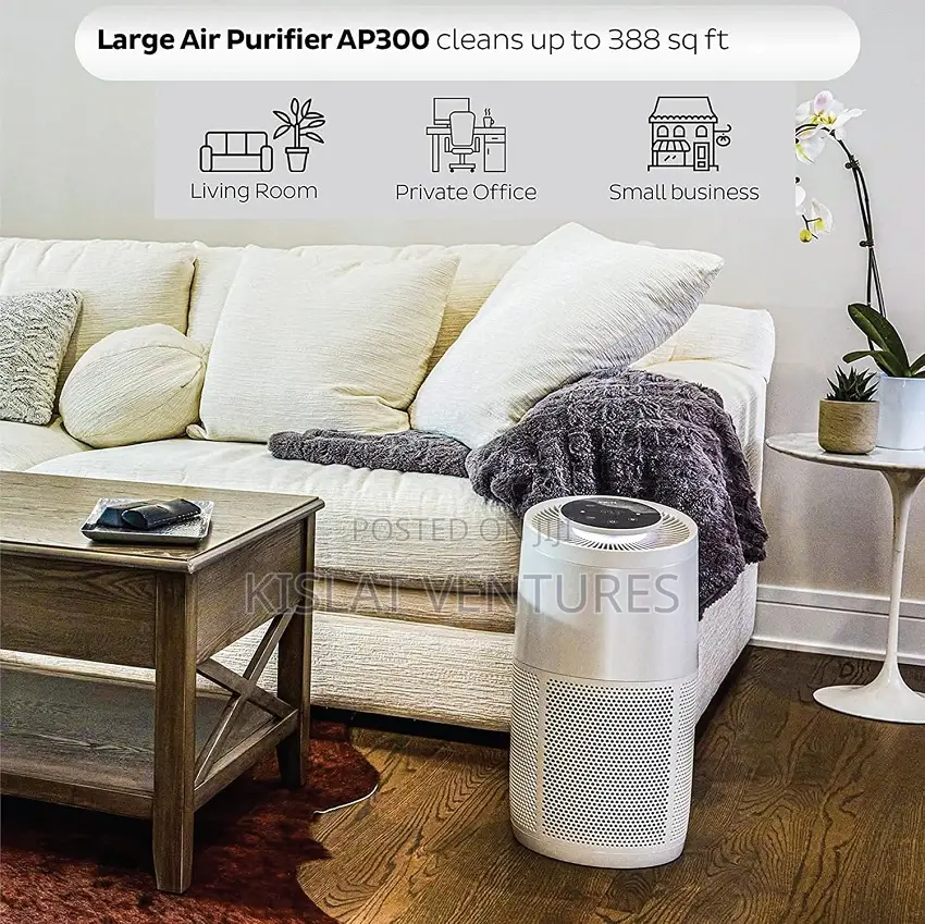Instant Air Purifier Advanced 3-in-1 Filtration System Ap300