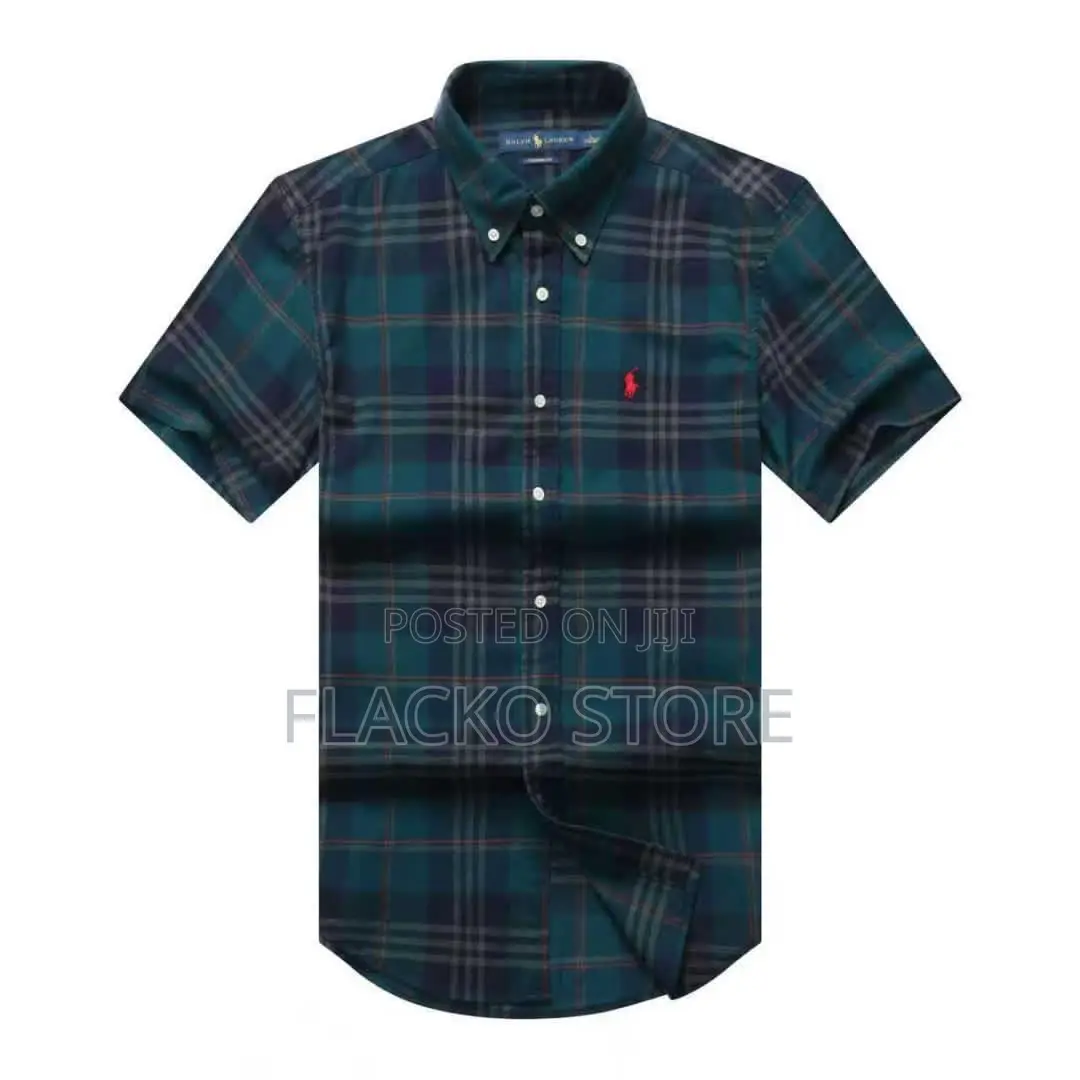 Original Polo Ralph Lauren Checkered Short Sleeve Shirts