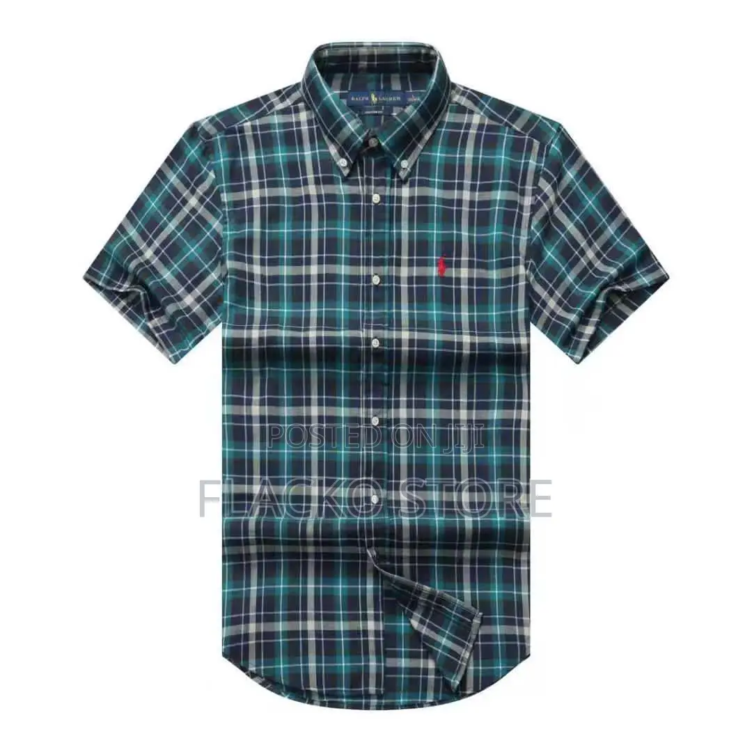 Original Polo Ralph Lauren Checkered Short Sleeve Shirts
