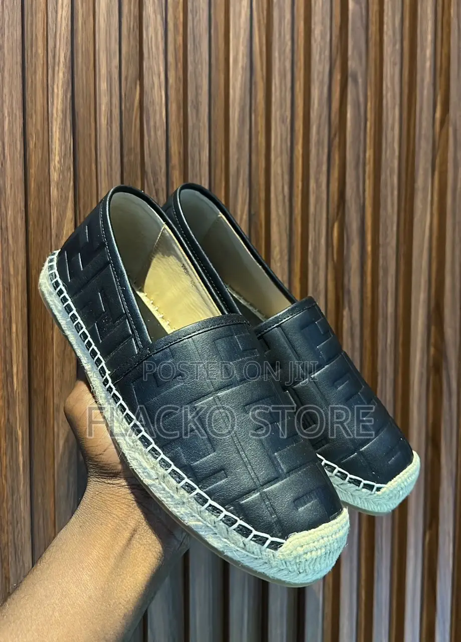 Original Fendi Espadrilles Classic Shoes