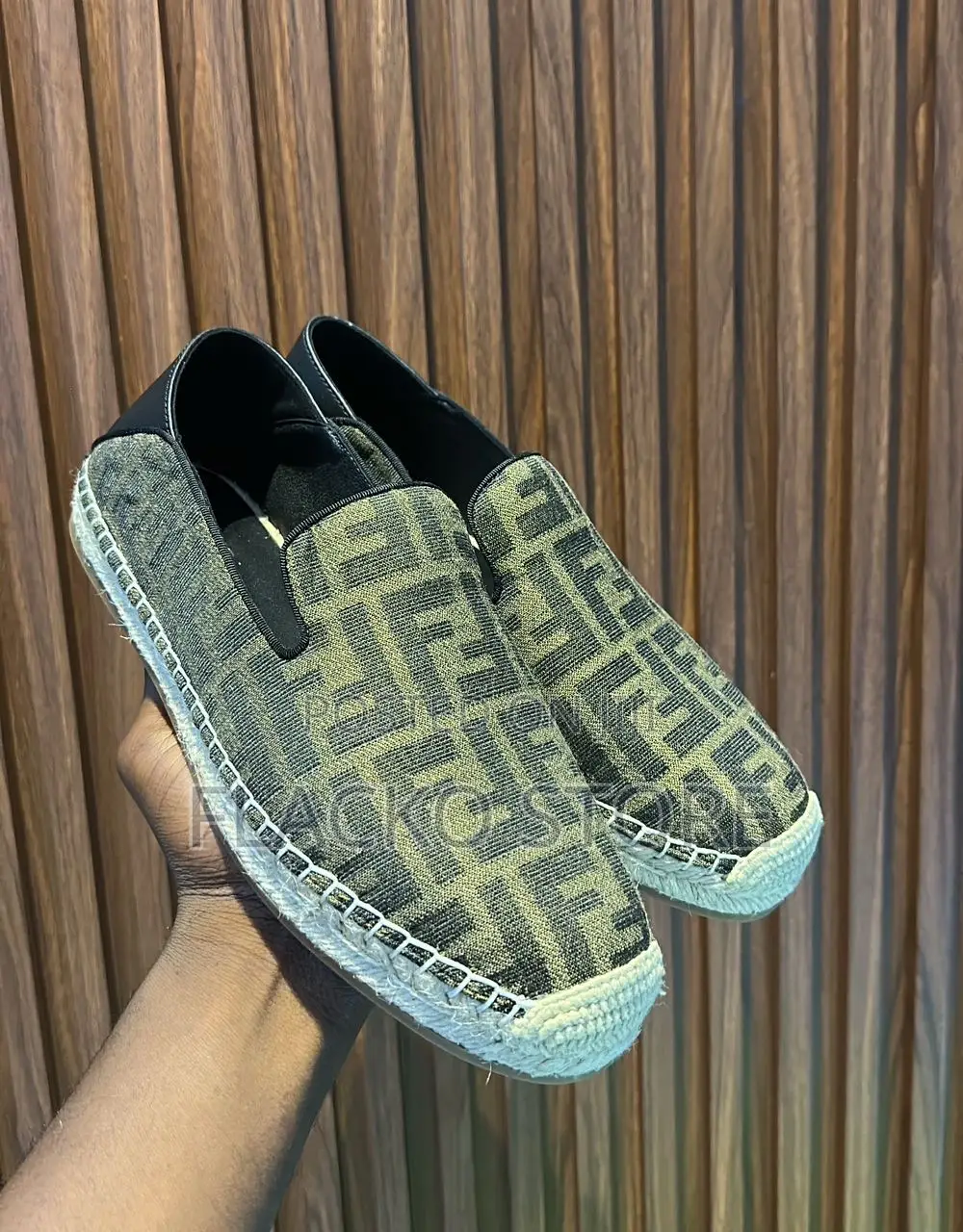 Original Fendi Espadrilles Classic Shoes