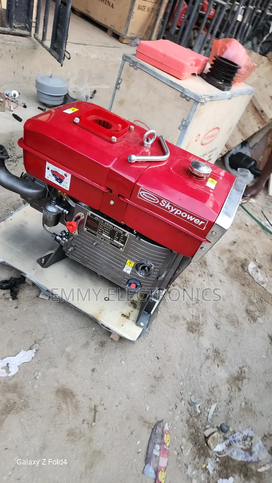 Skypower Basic Diesel Generator 1115 Half Engine