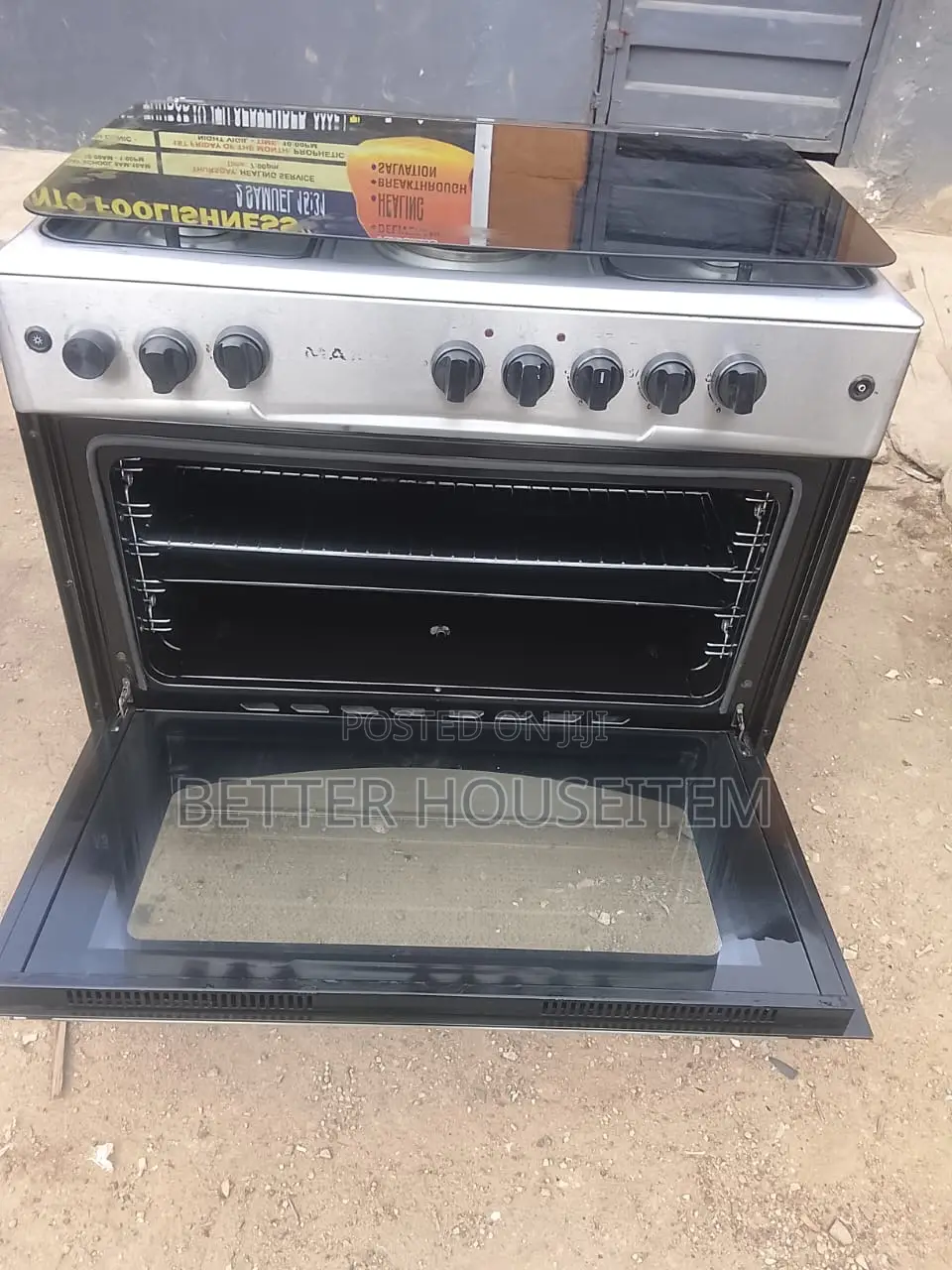 Maxi 4 Burners With 2 Electric Burners. #Payment on Delivery