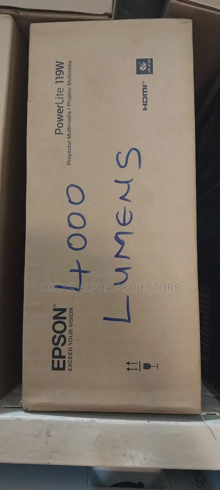 Epson Power Lite 119w 4000 Lumens